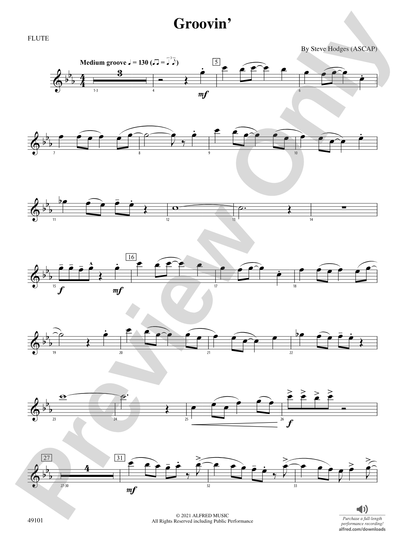 Groovin': Flute