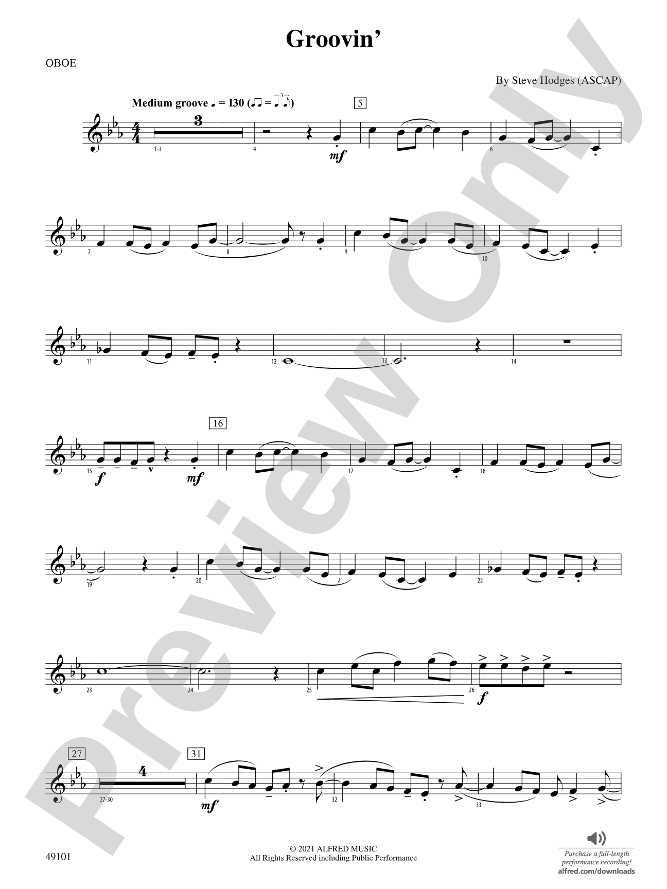 Groovin': Oboe