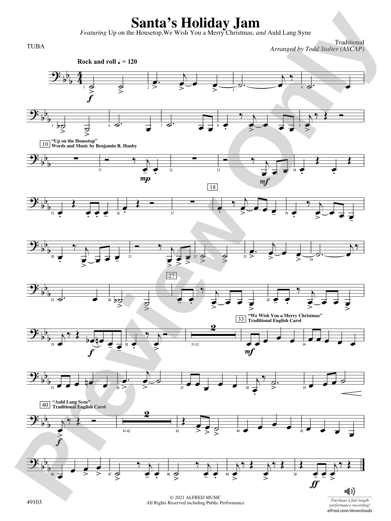 Santa's Holiday Jam: Tuba