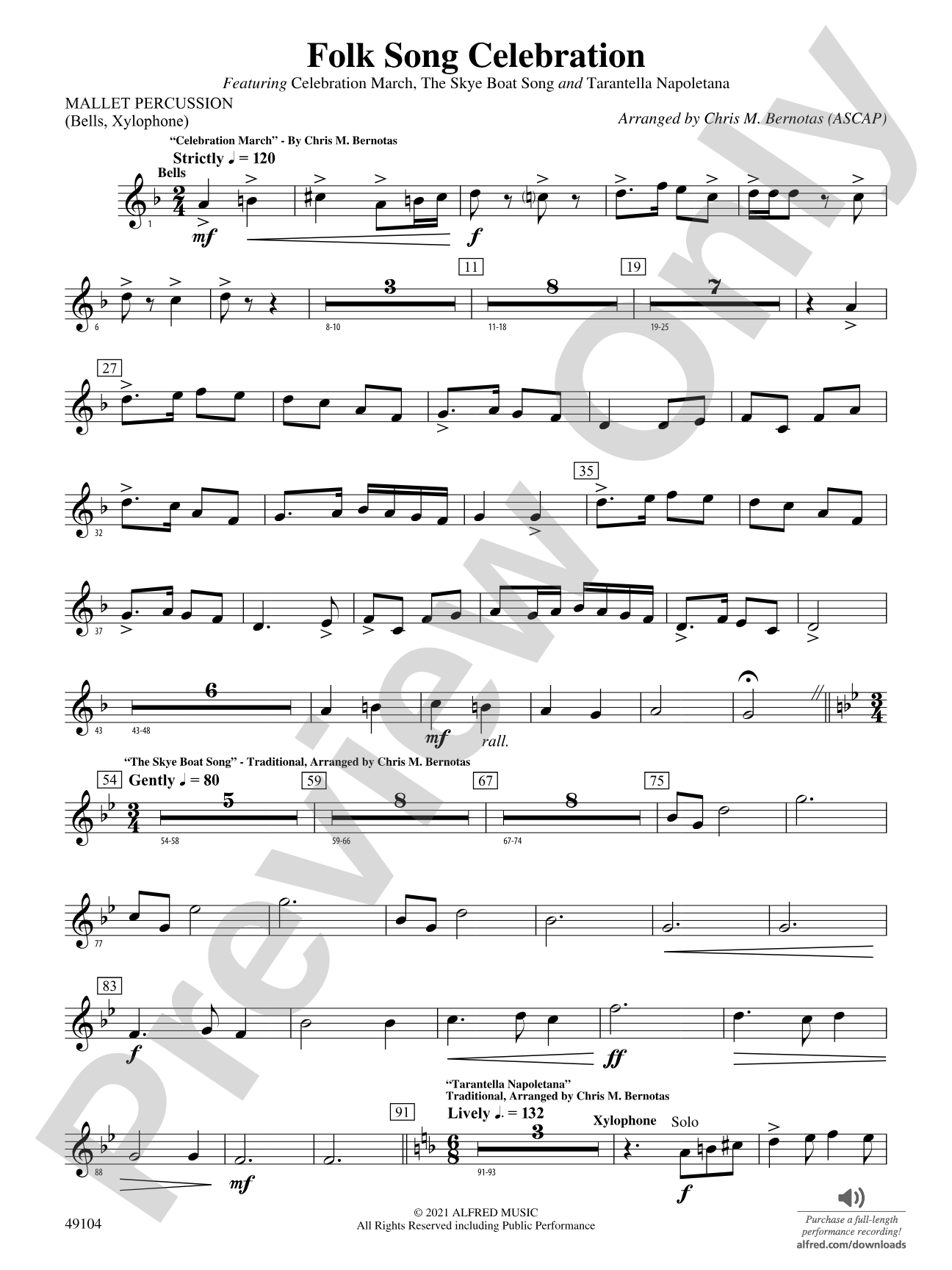 Folk Song Celebration: Mallets