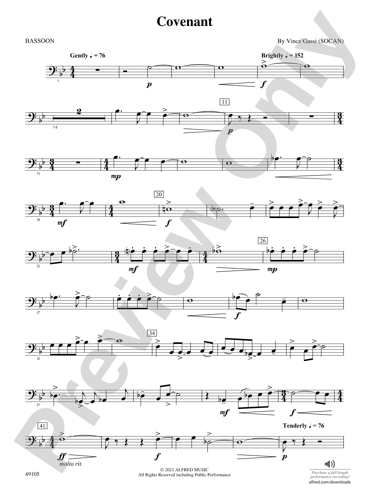 Covenant: Bassoon