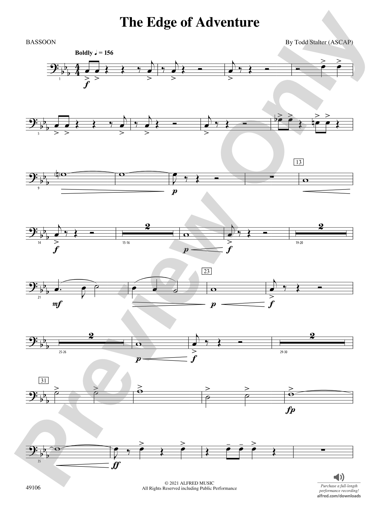 The Edge of Adventure: Bassoon