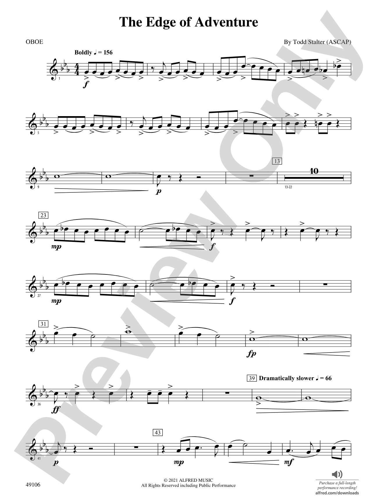 The Edge of Adventure: Oboe