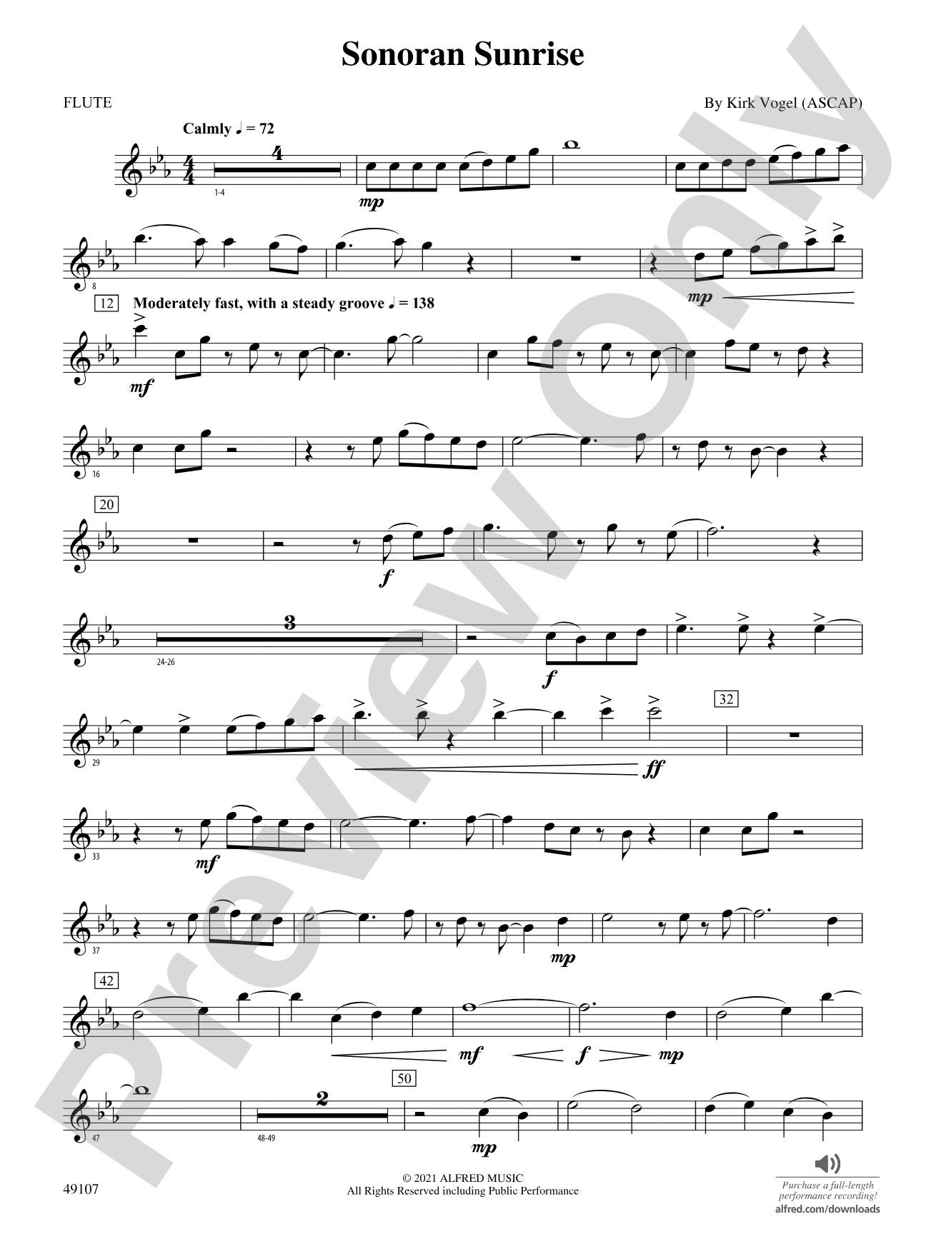 Sonoran Sunrise: Flute