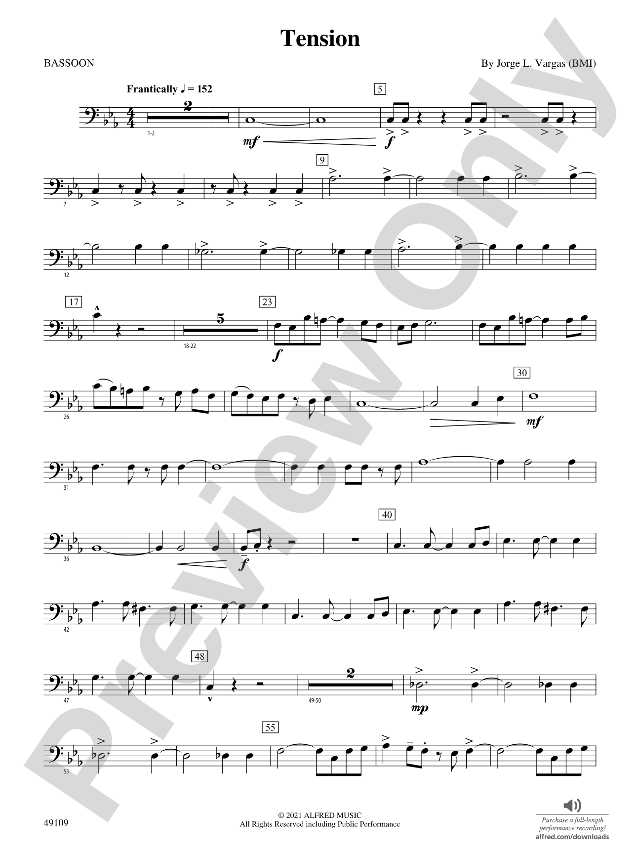 Tension: Bassoon