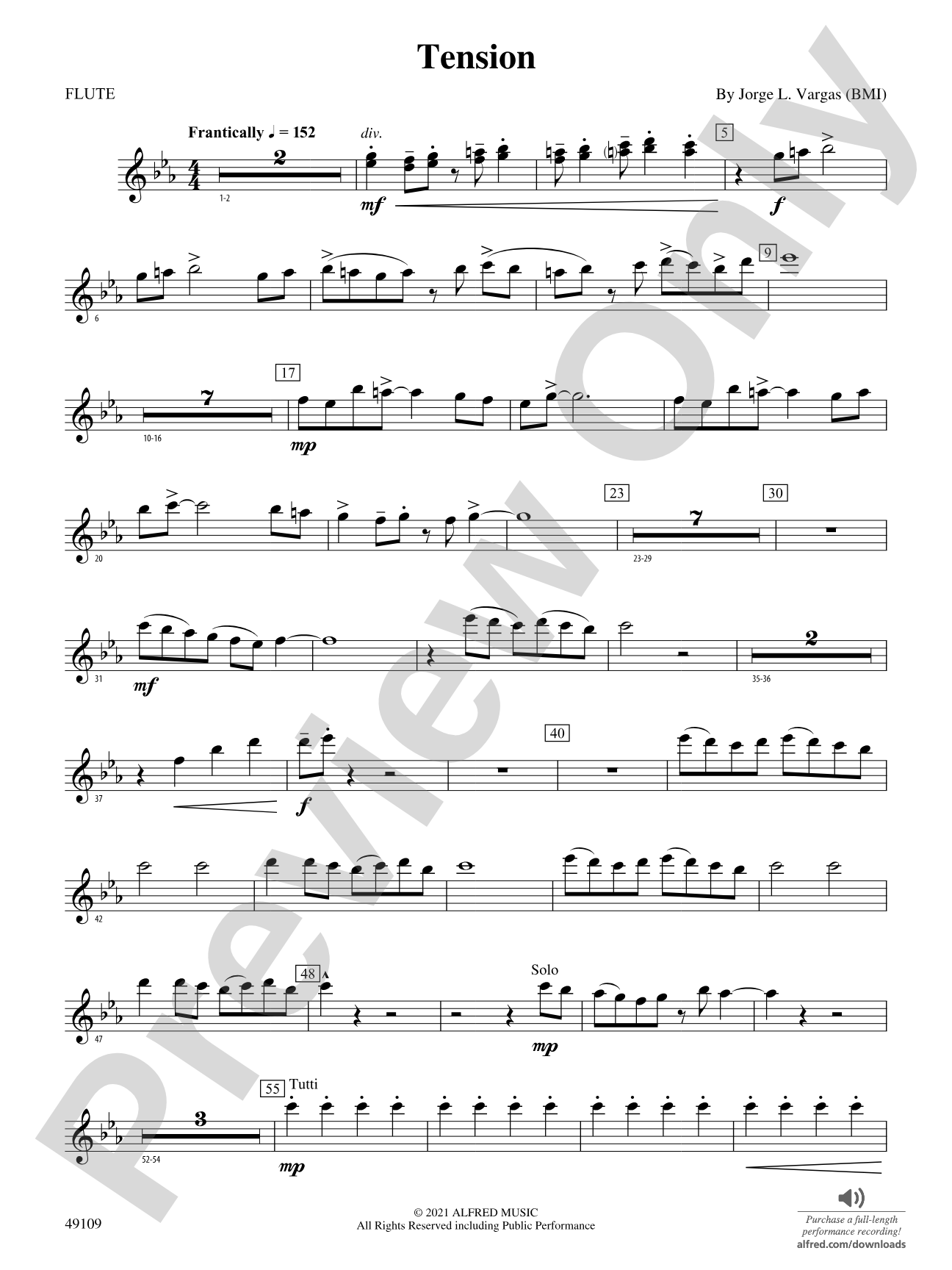 Tension: Flute