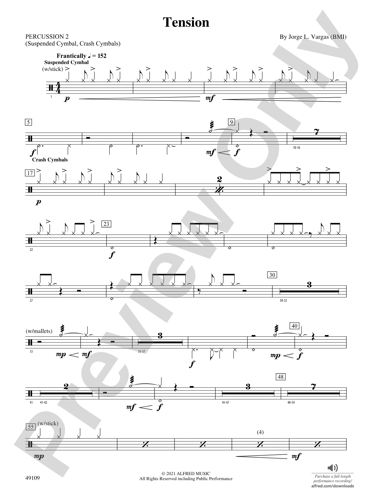 Tension: 2nd Percussion