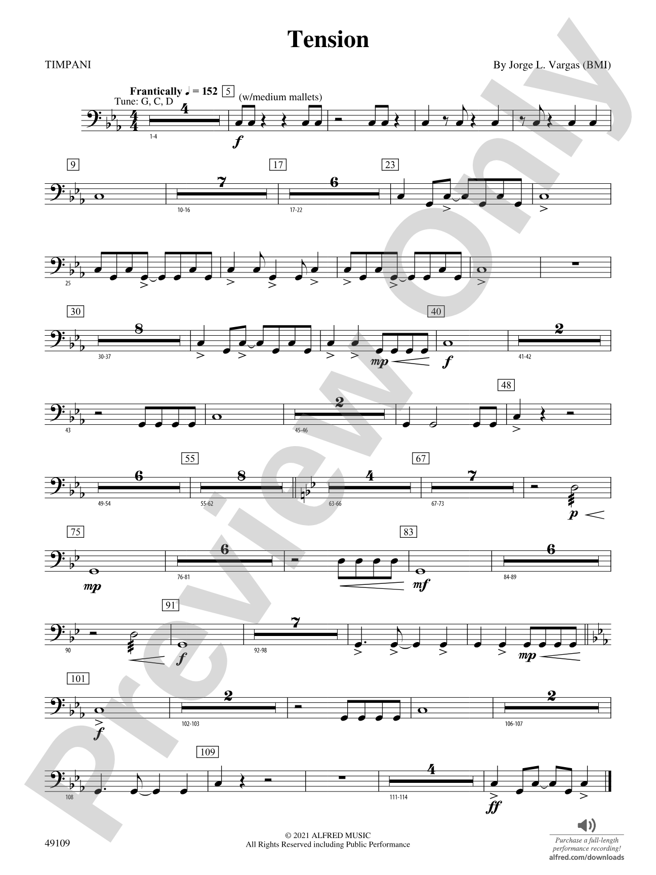 Tension: Timpani