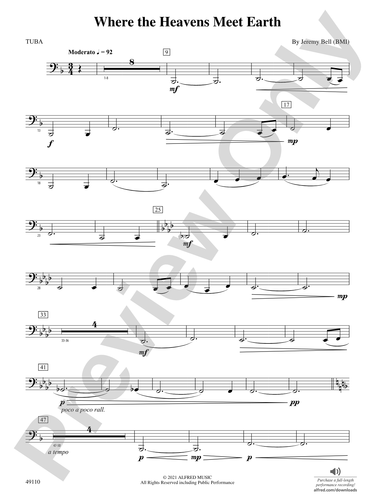 Where the Heavens Meet Earth: Tuba