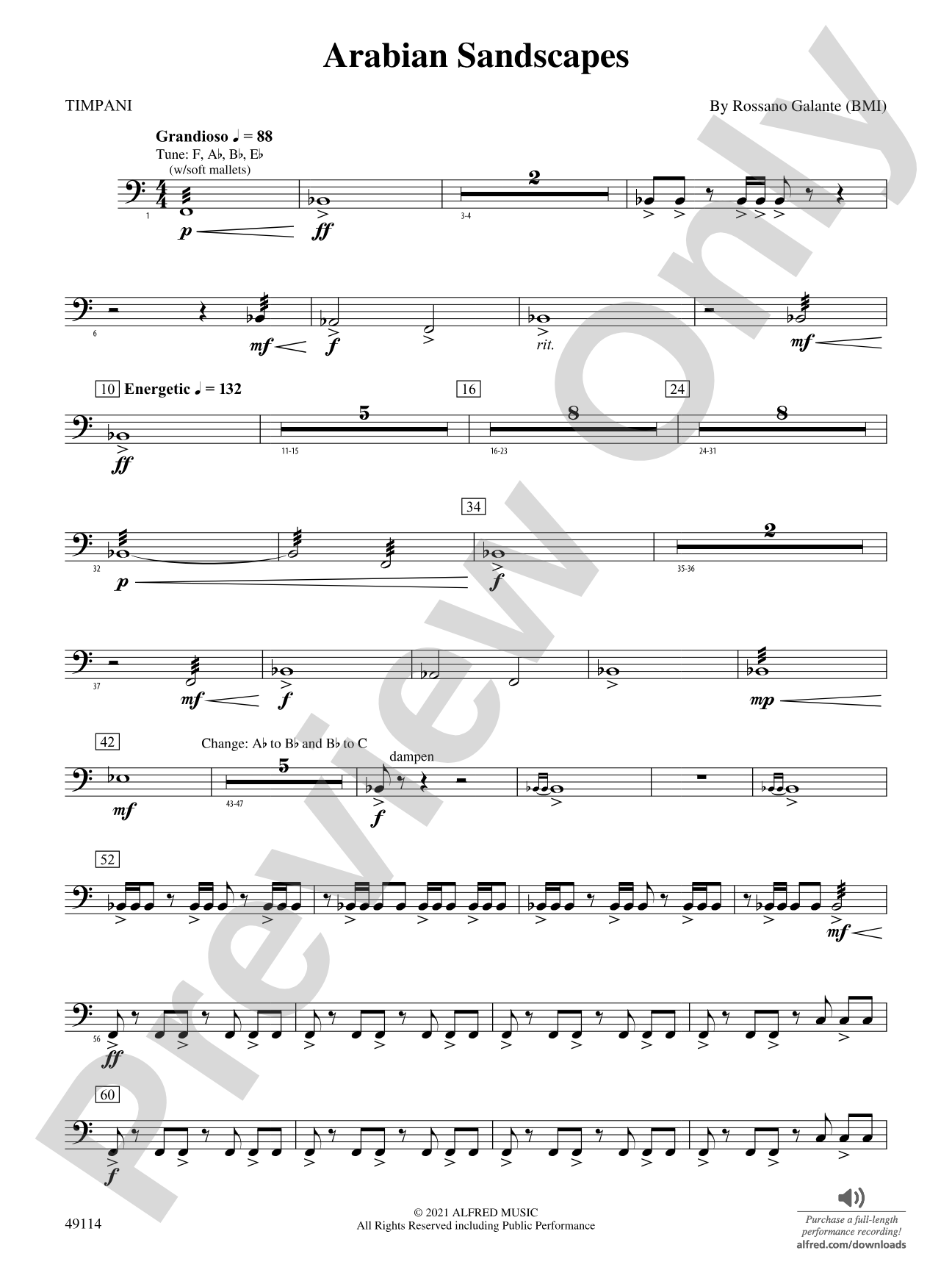 Arabian Sandscapes: Timpani