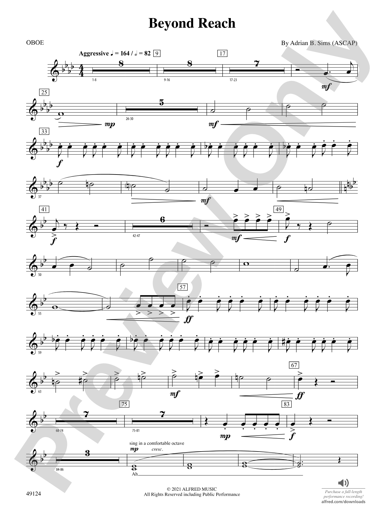 Beyond Reach: Oboe