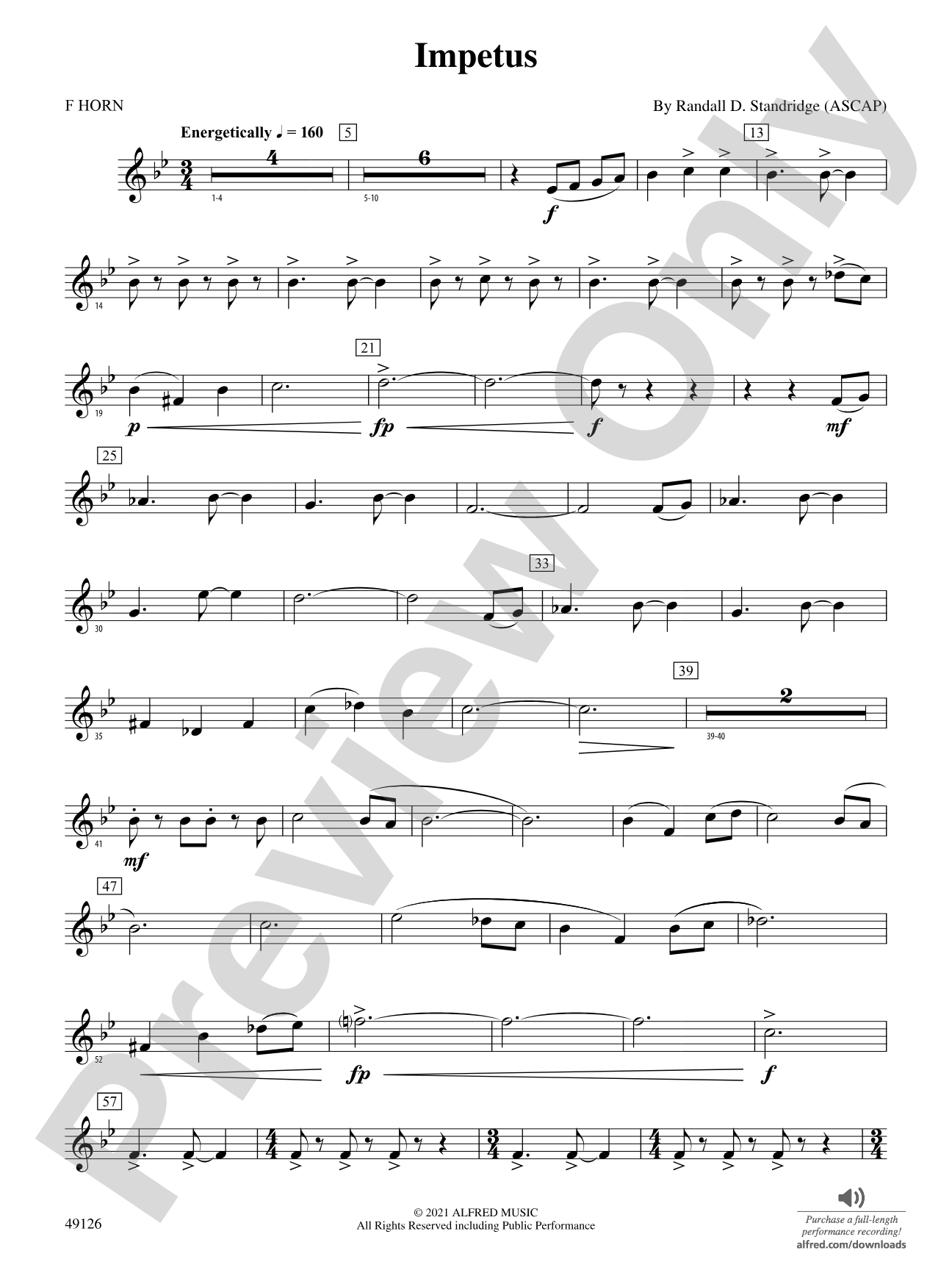 Impetus: 1st F Horn