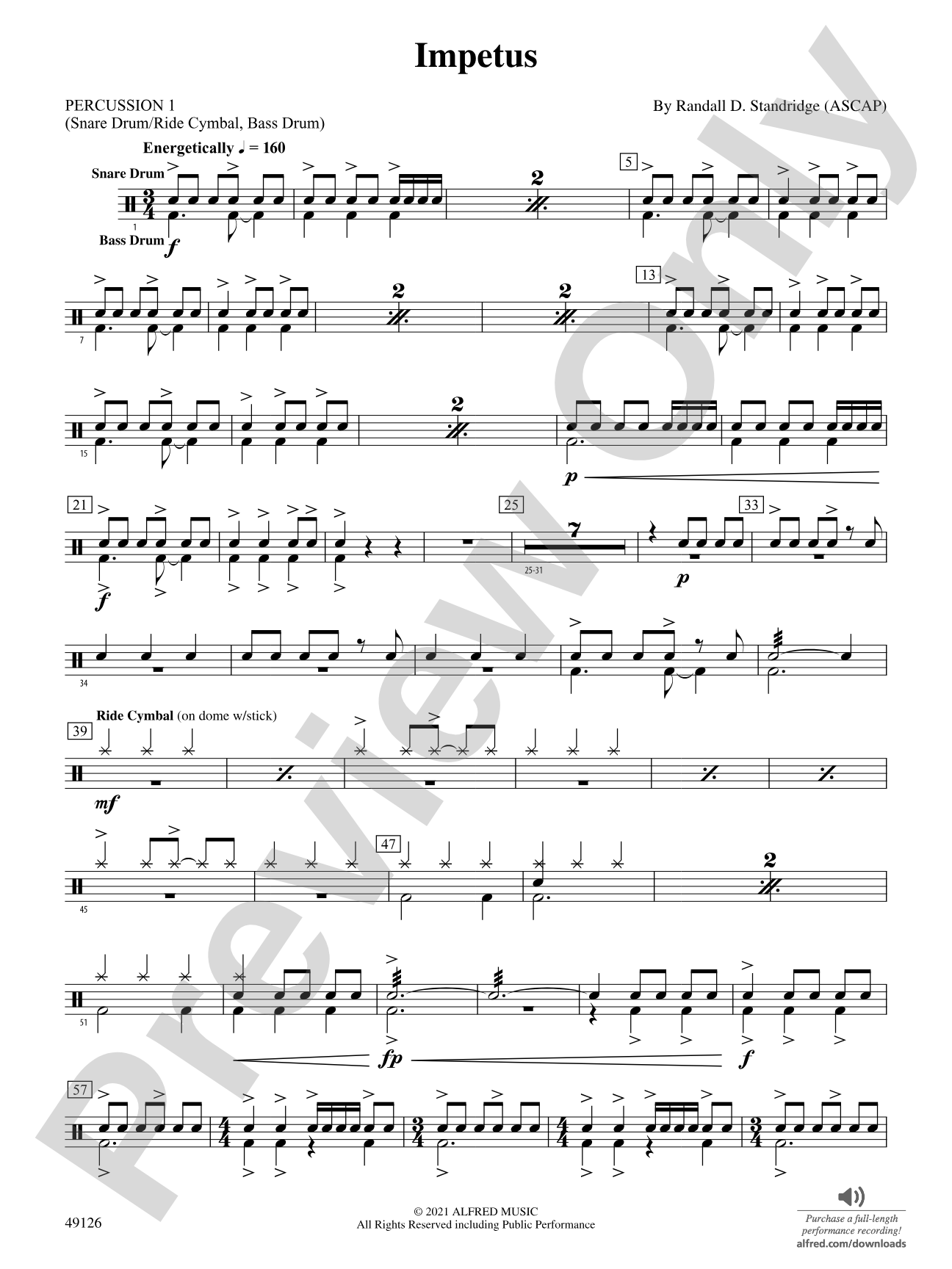 Impetus: 1st Percussion