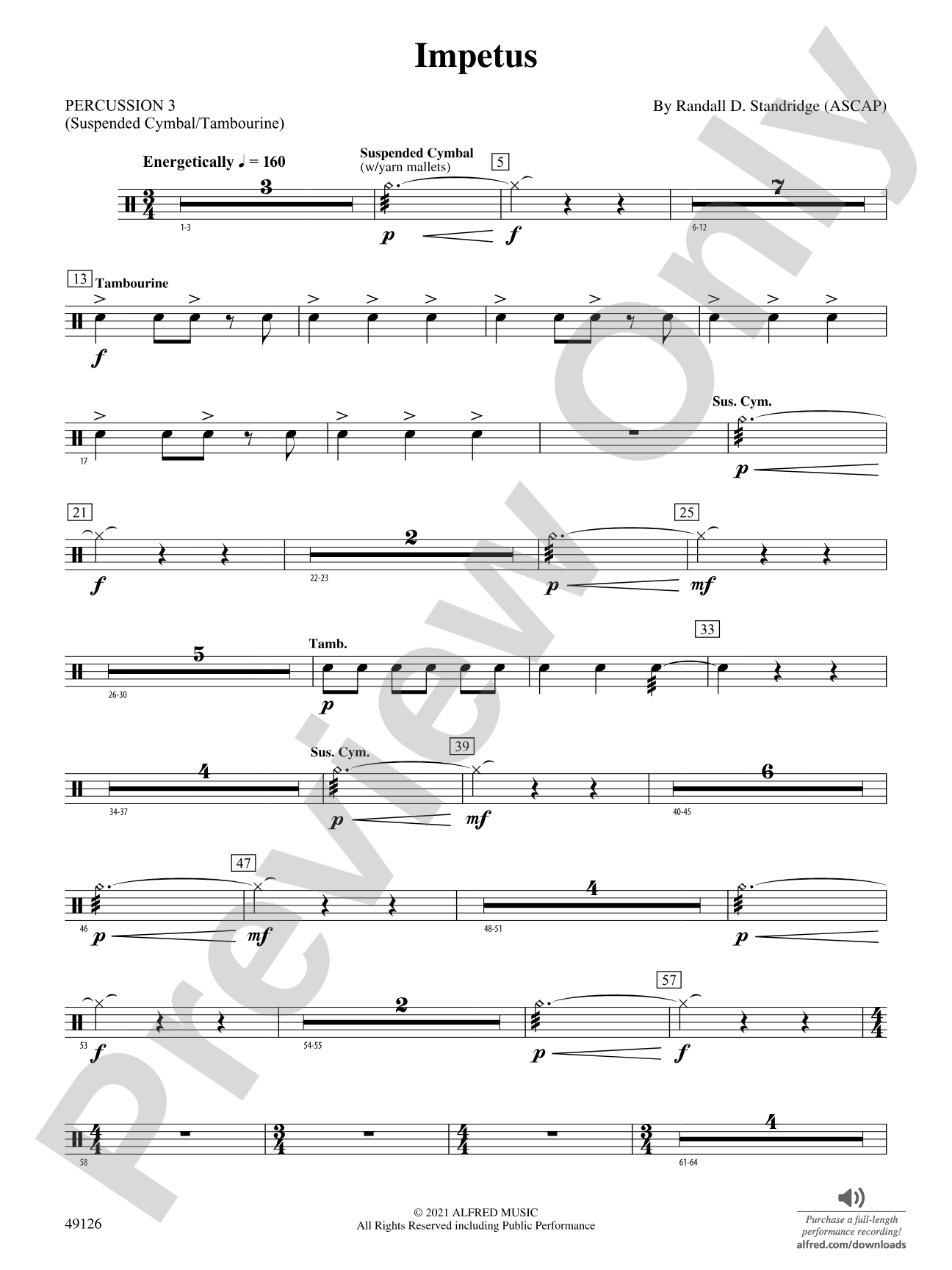 Impetus: 3rd Percussion