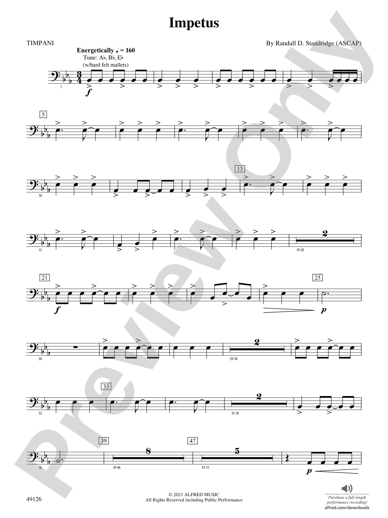 Impetus: Timpani