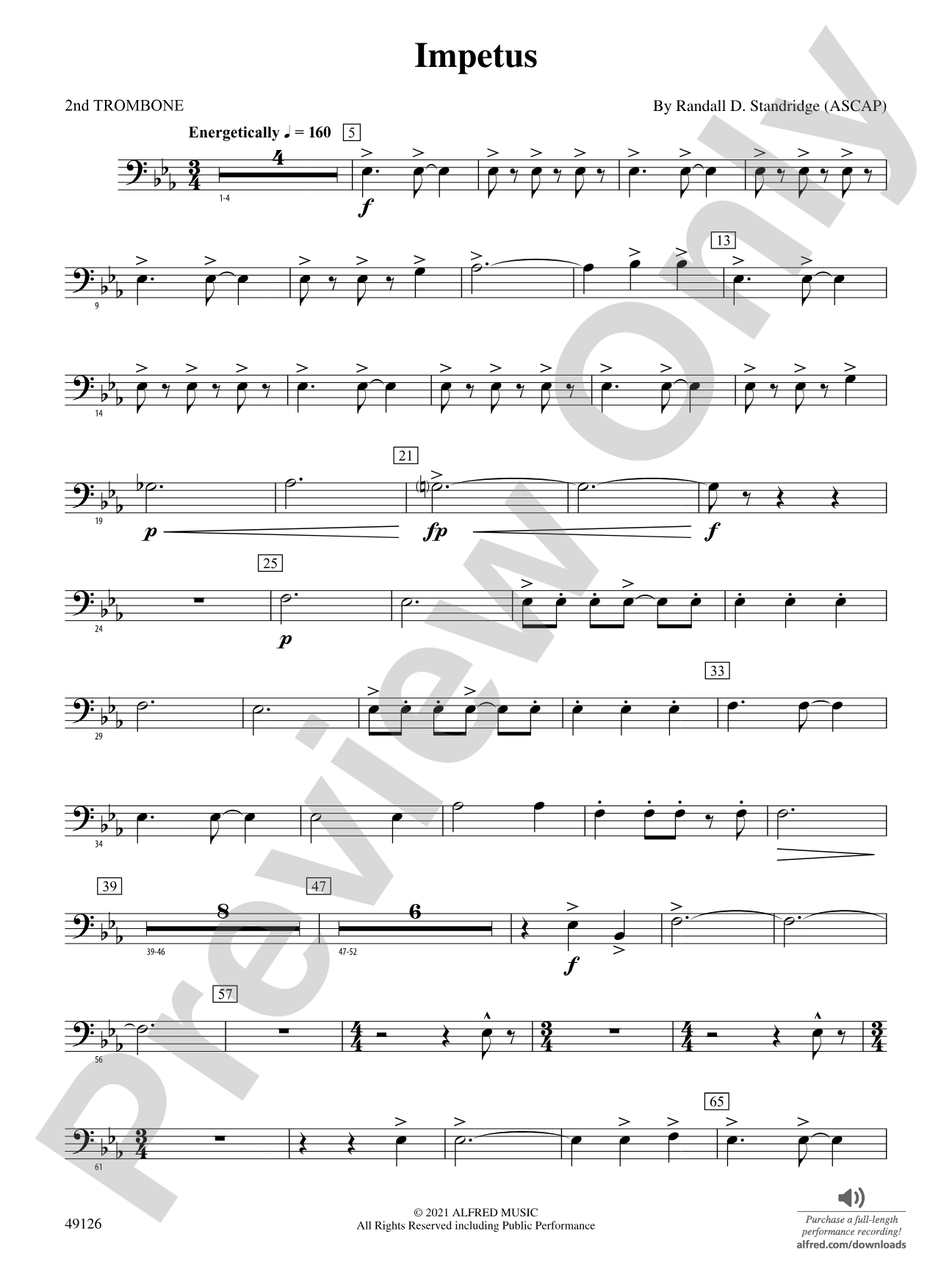 Impetus: 2nd Trombone