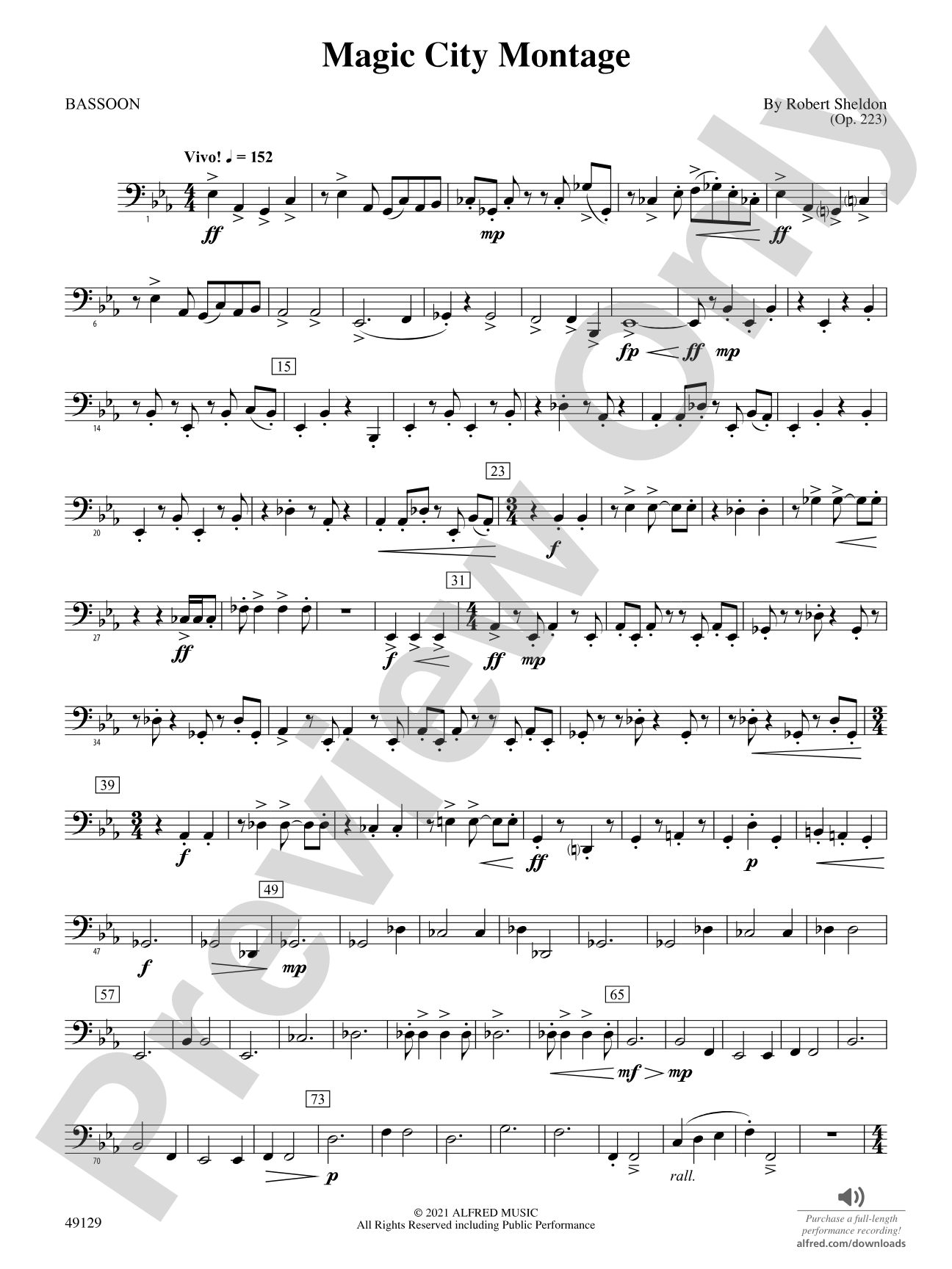Magic City Montage: Bassoon
