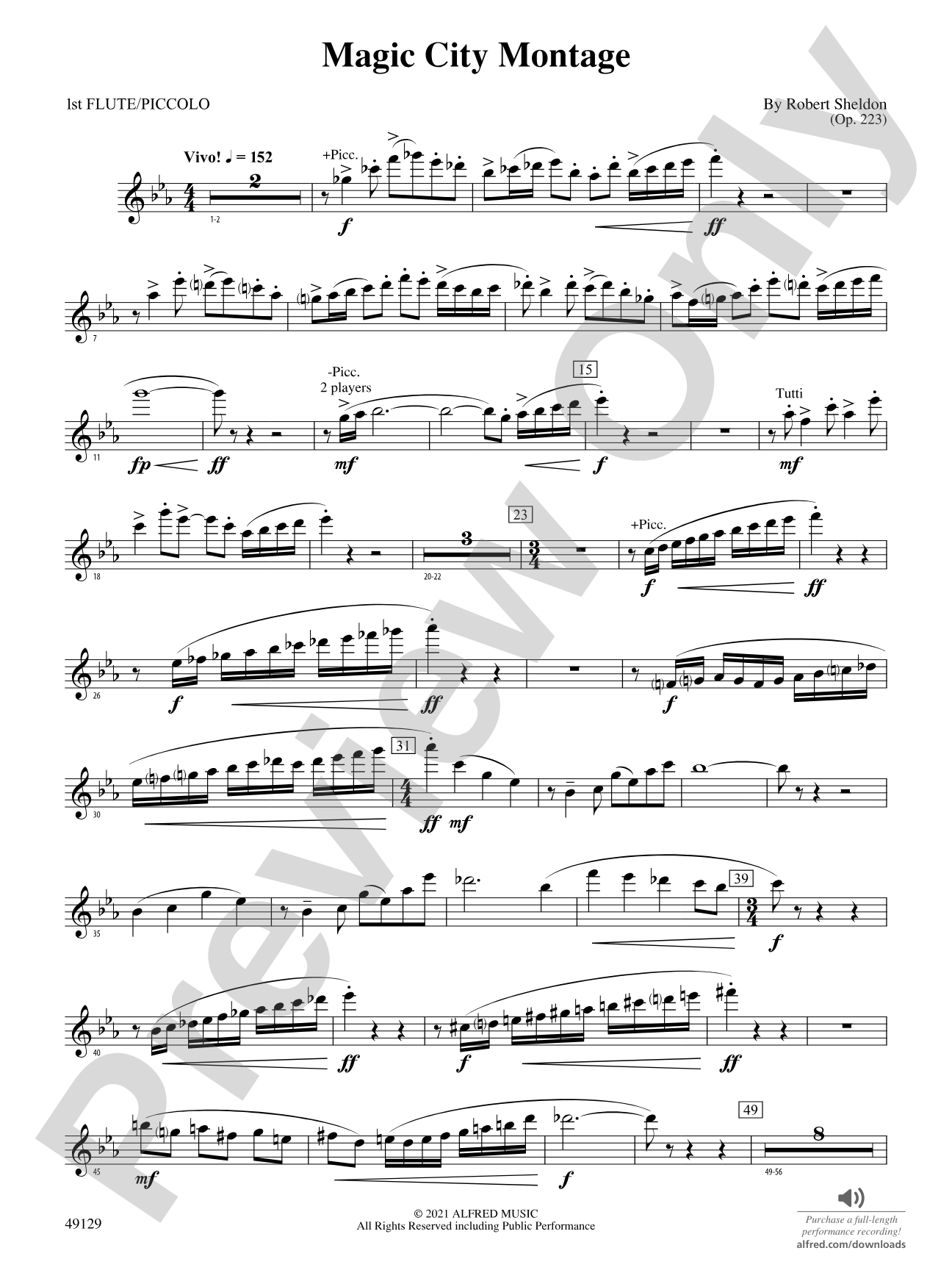 Magic City Montage: Flute