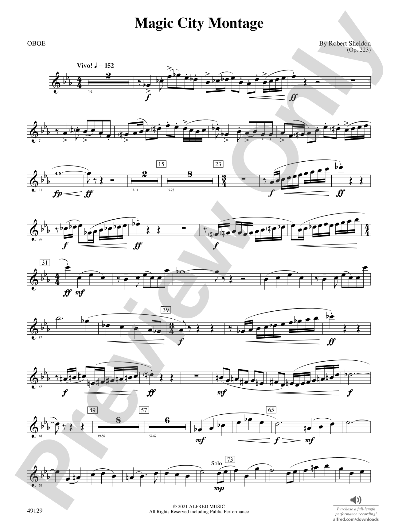 Magic City Montage: Oboe