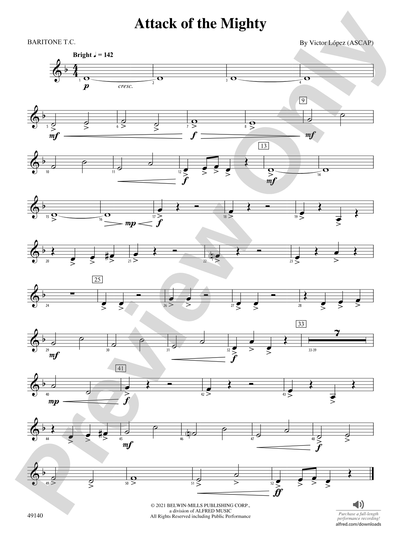 Attack of the Mighty: Baritone T.C.