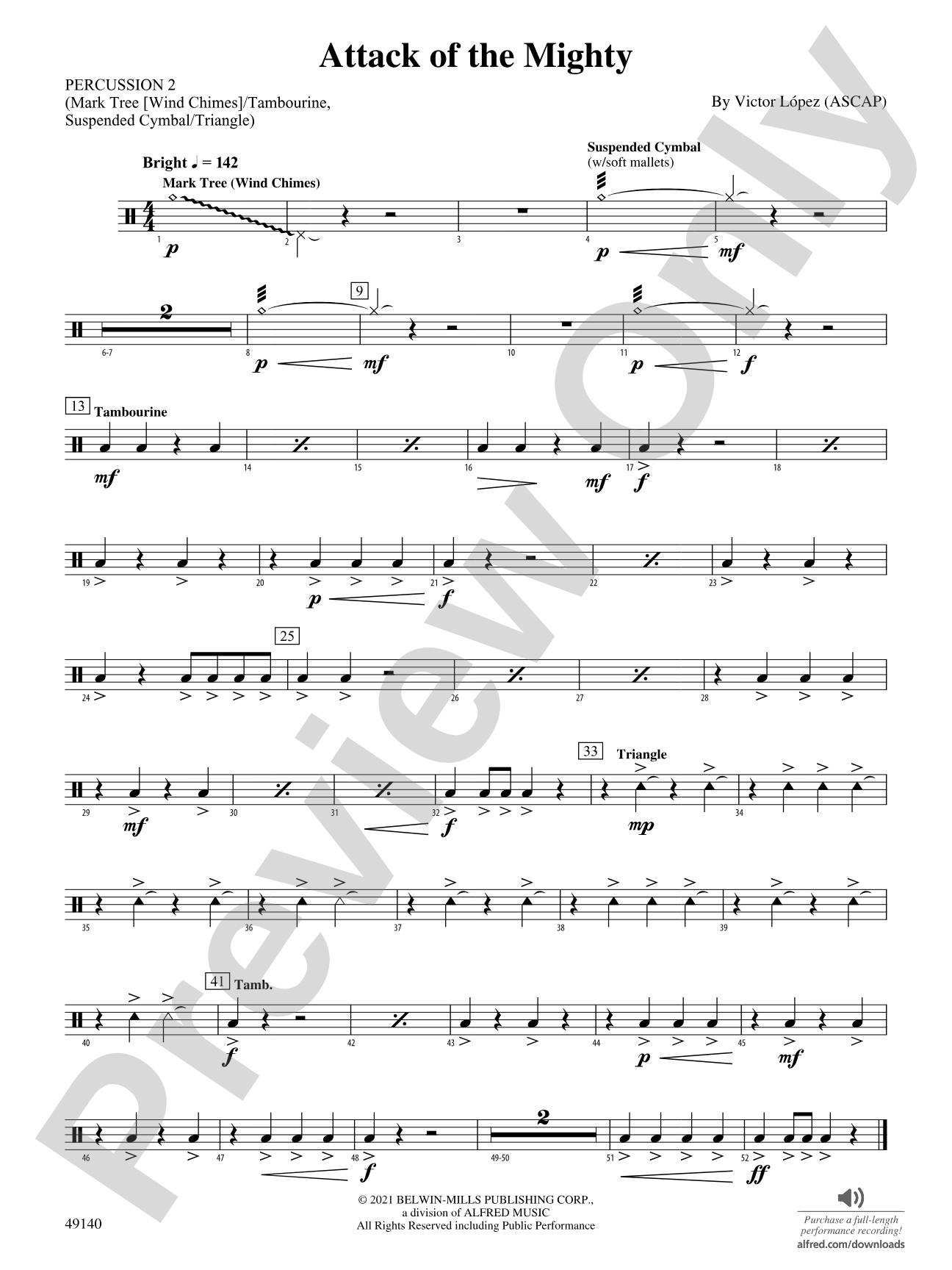 Attack of the Mighty: 2nd Percussion