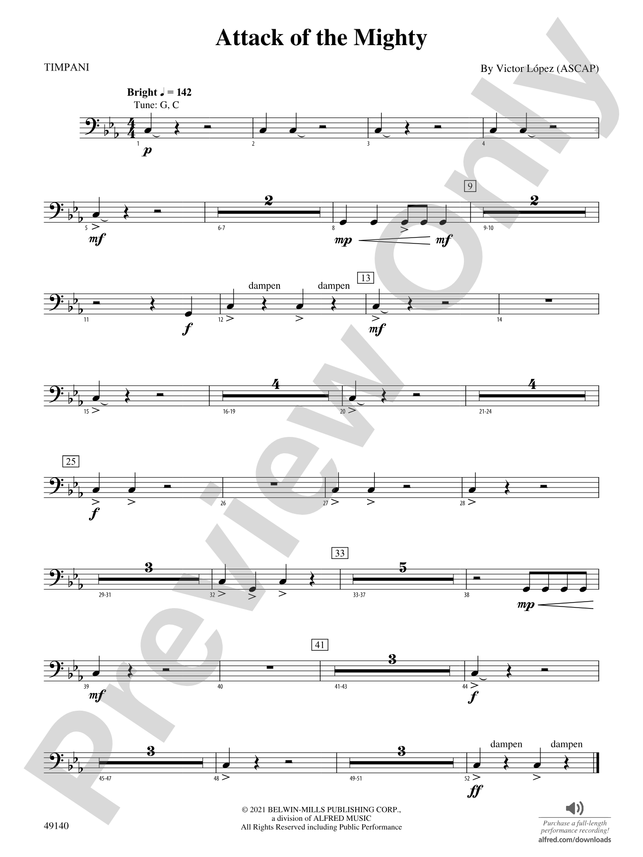 Attack of the Mighty: Timpani