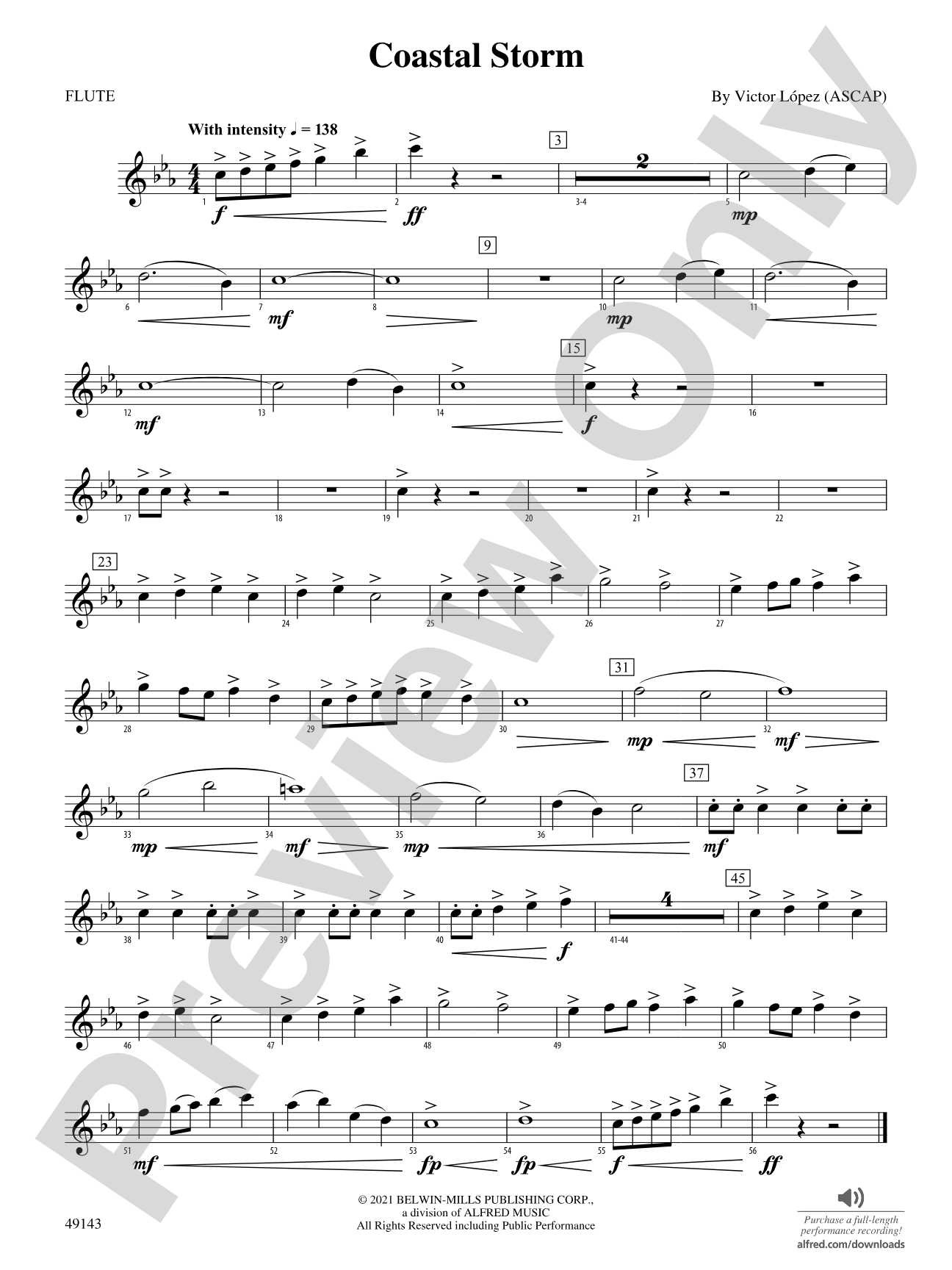 Coastal Storm: Flute