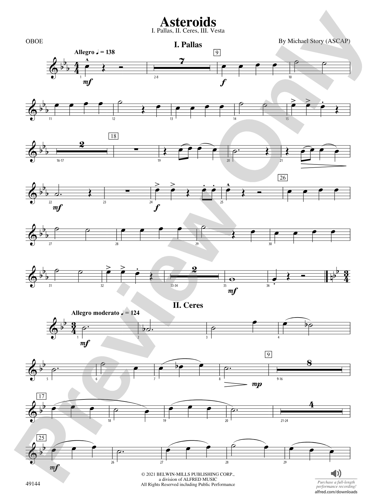 Asteroids: Oboe