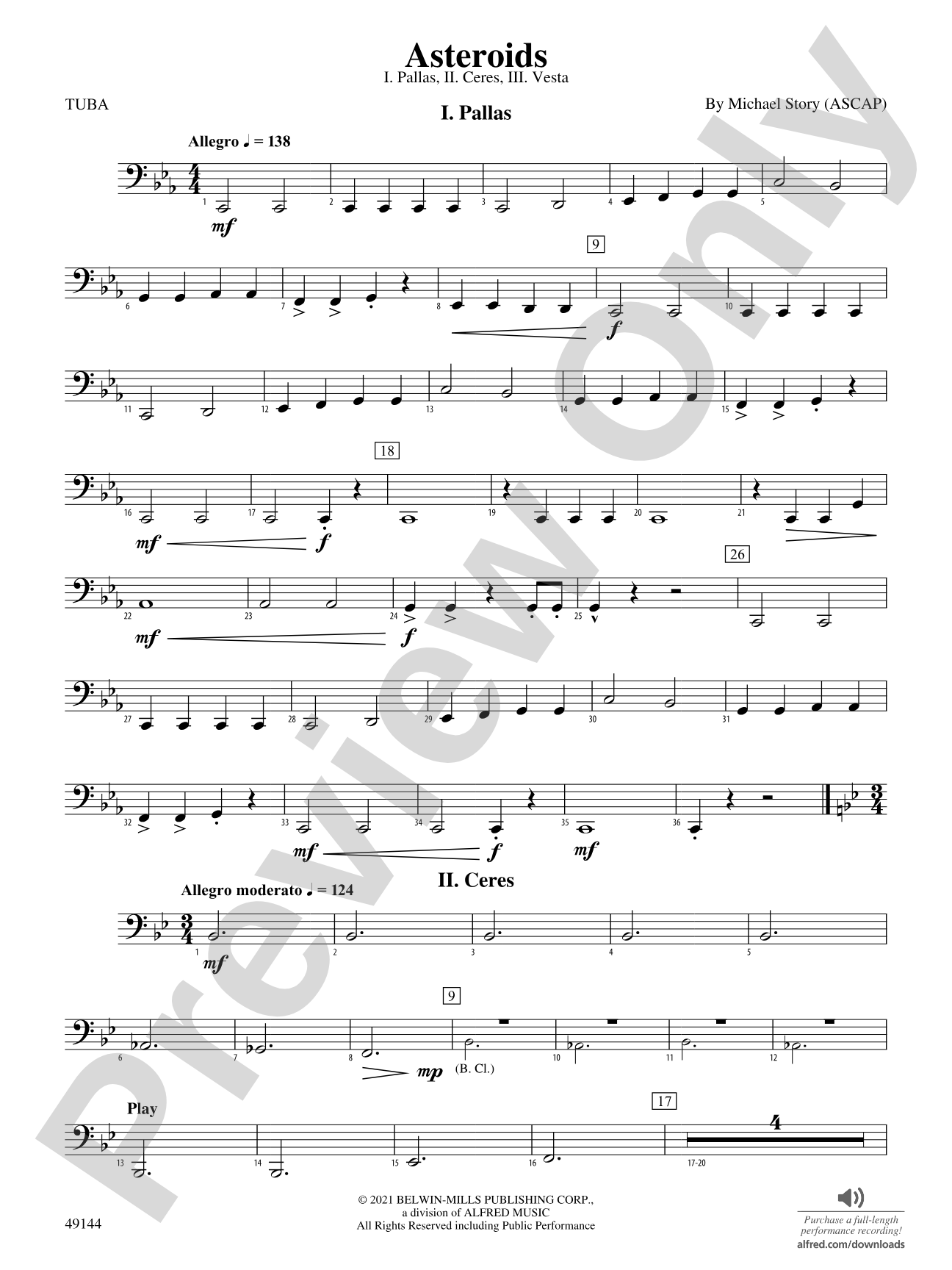 Asteroids: Tuba