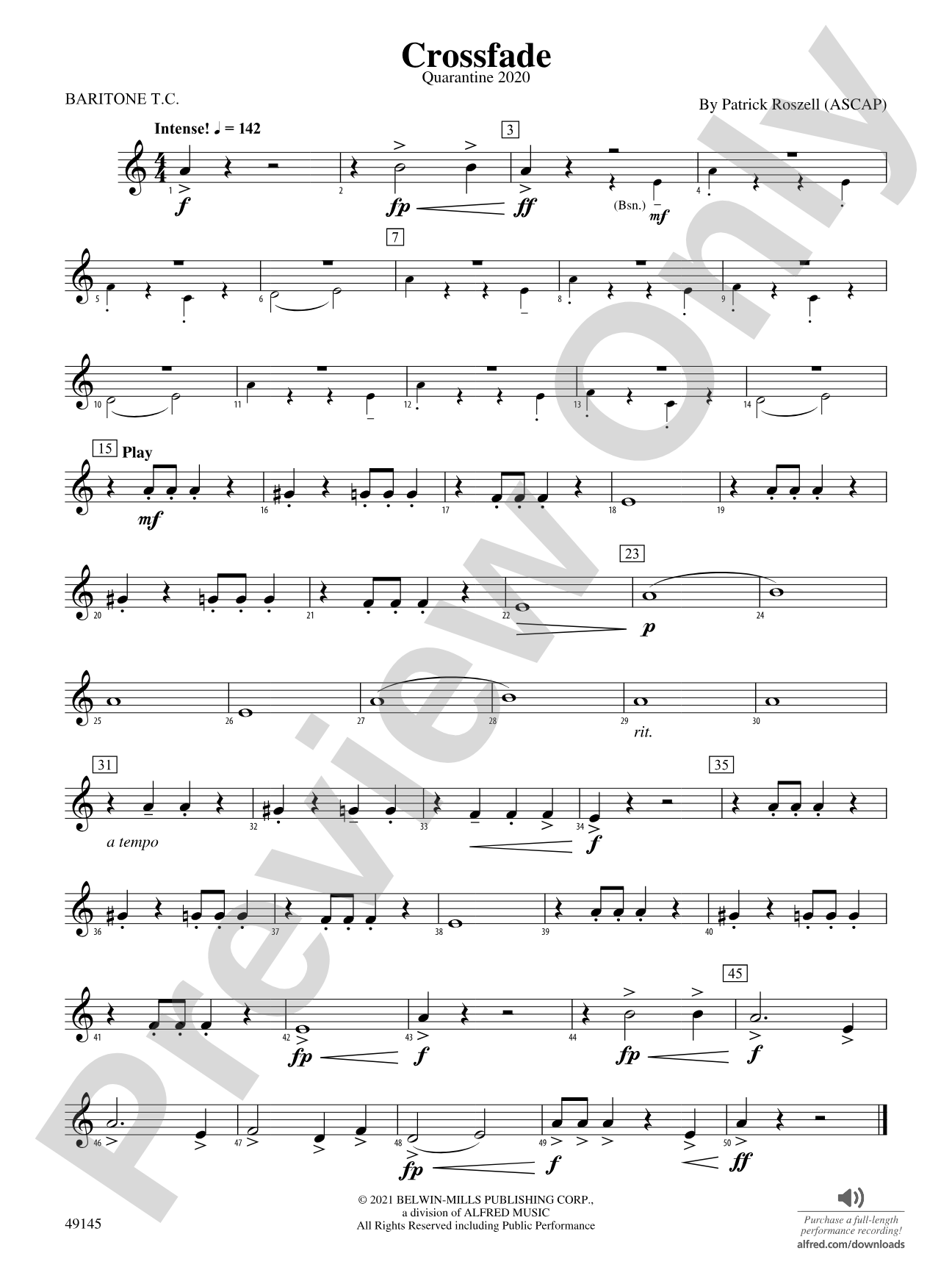 Crossfade: Baritone T.C.