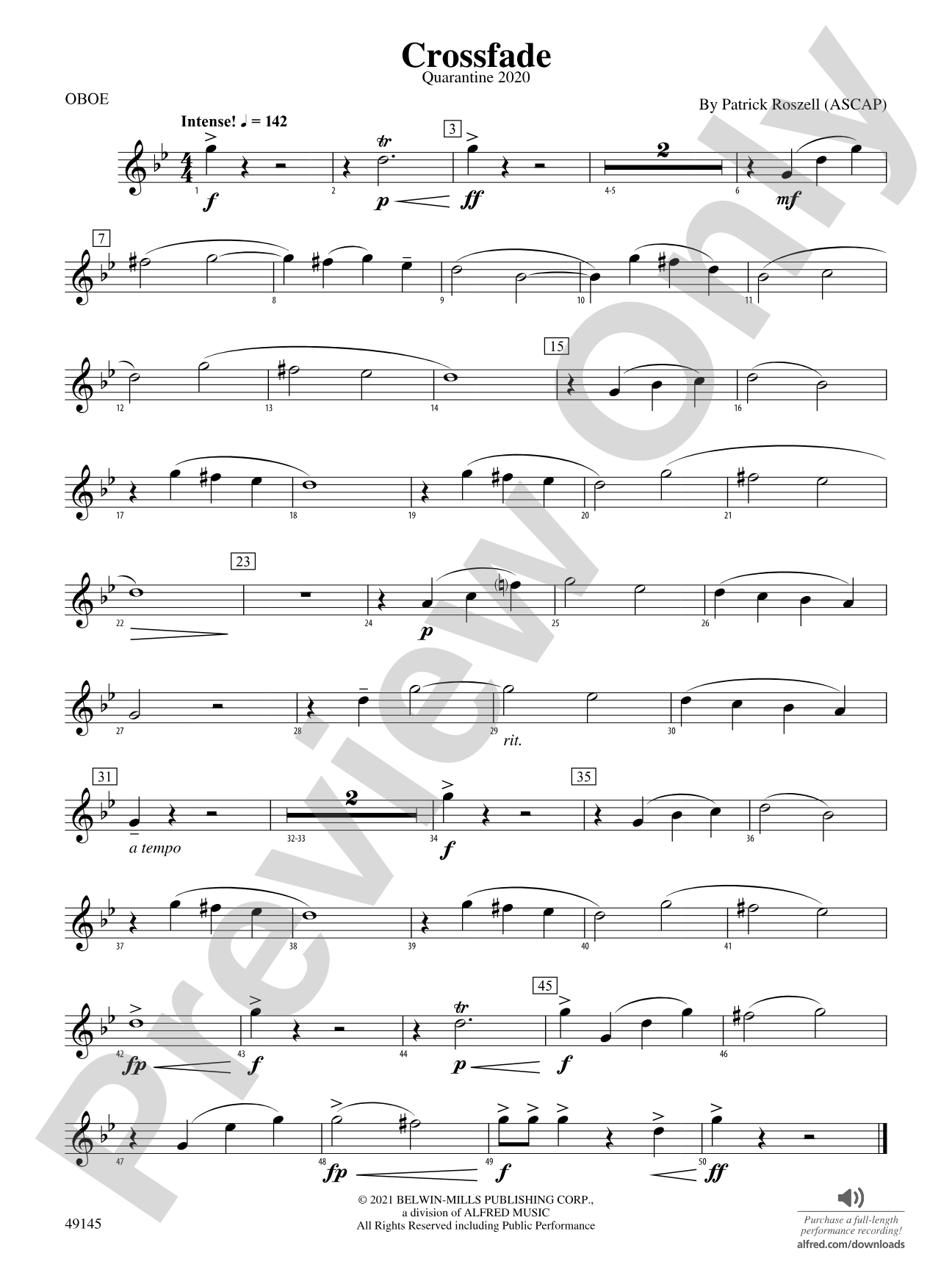 Crossfade: Oboe