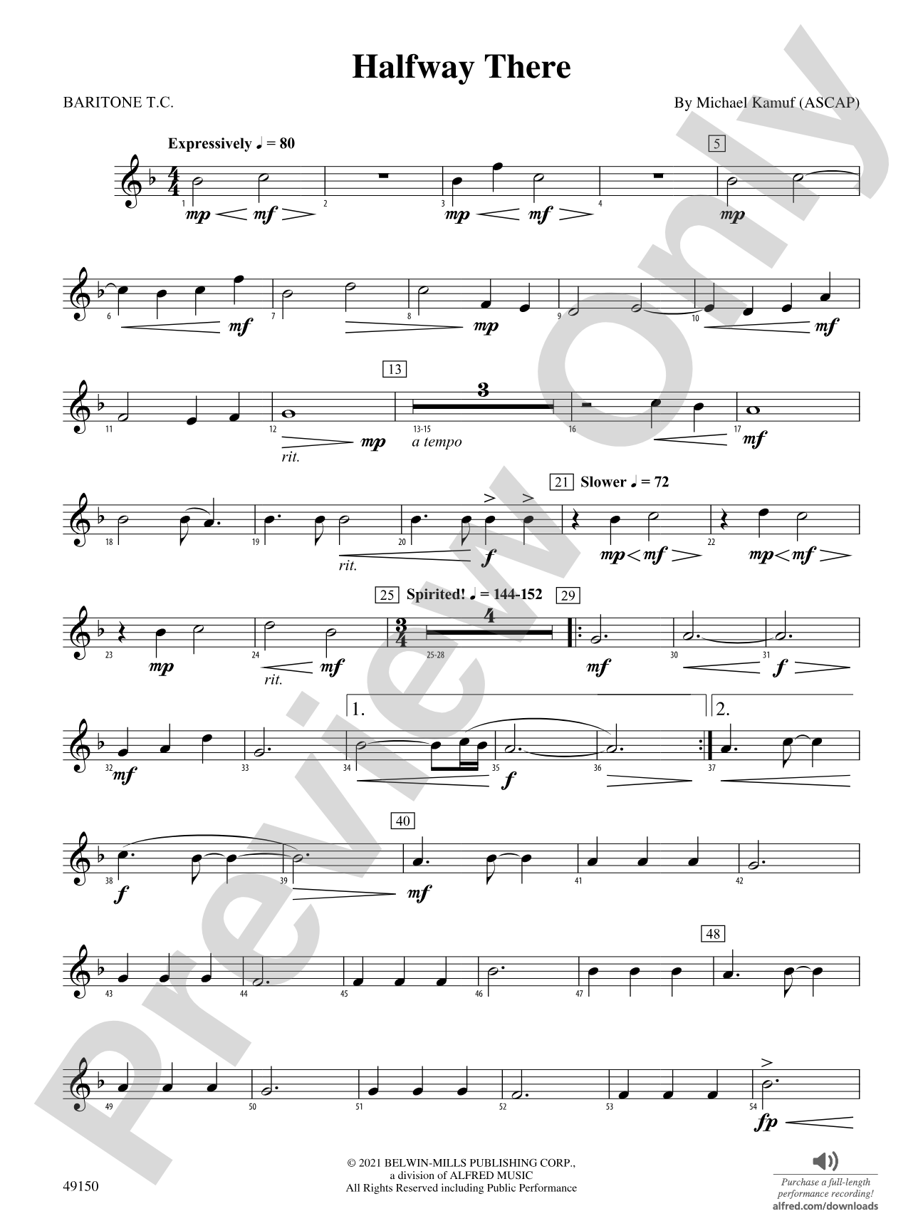 Halfway There: Baritone T.C.