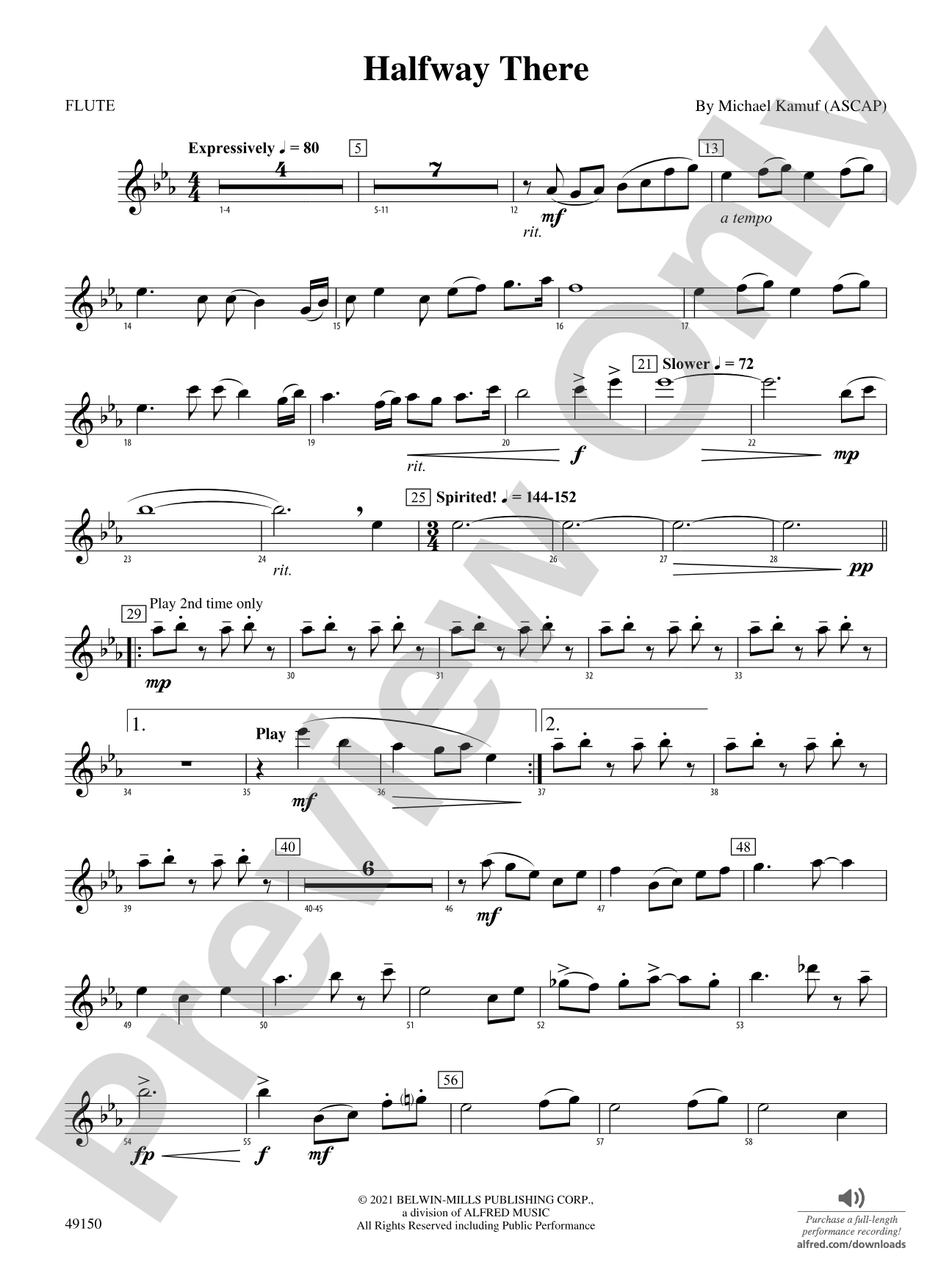 Halfway There: Flute