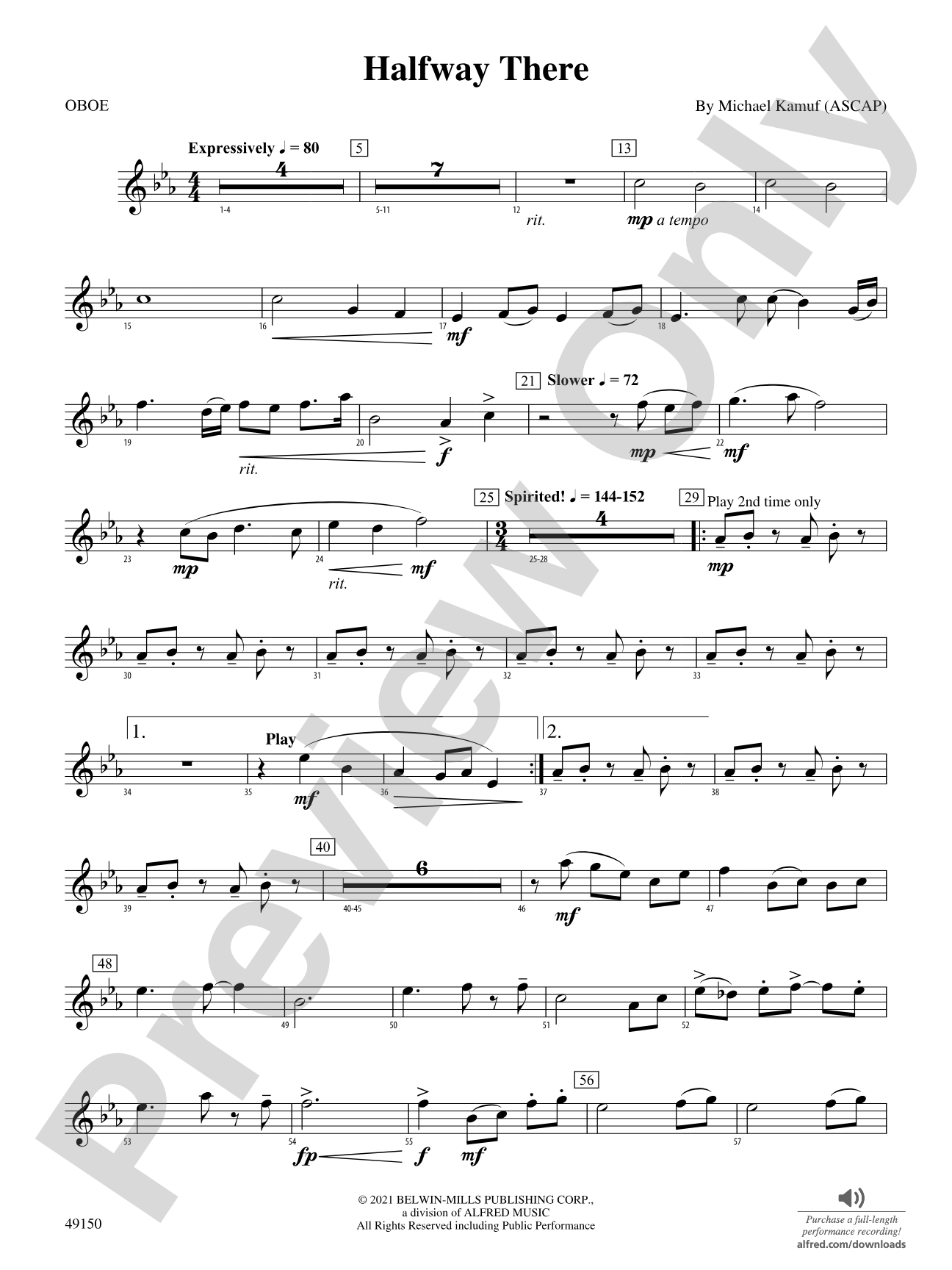 Halfway There: Oboe