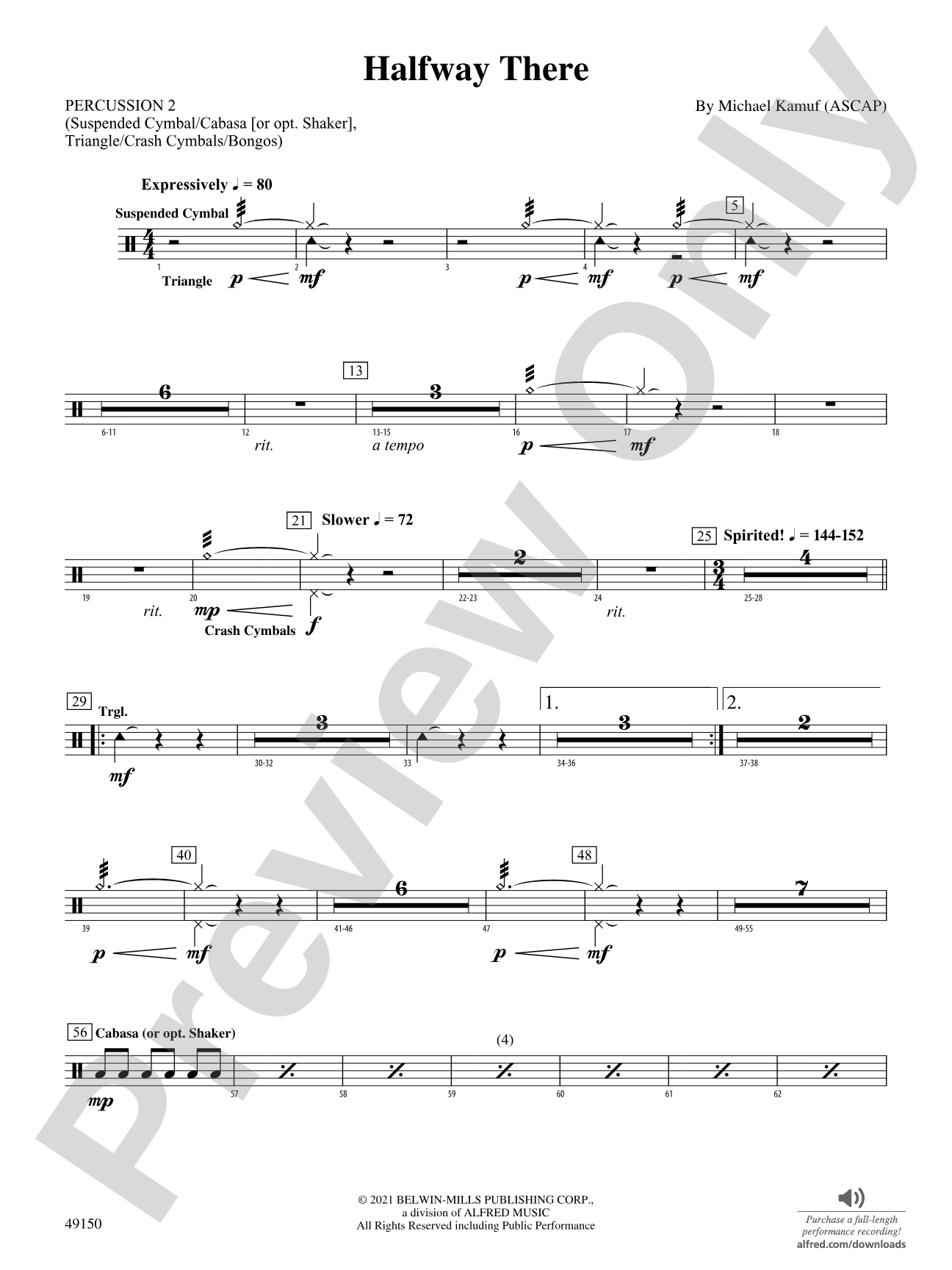 Halfway There: 2nd Percussion