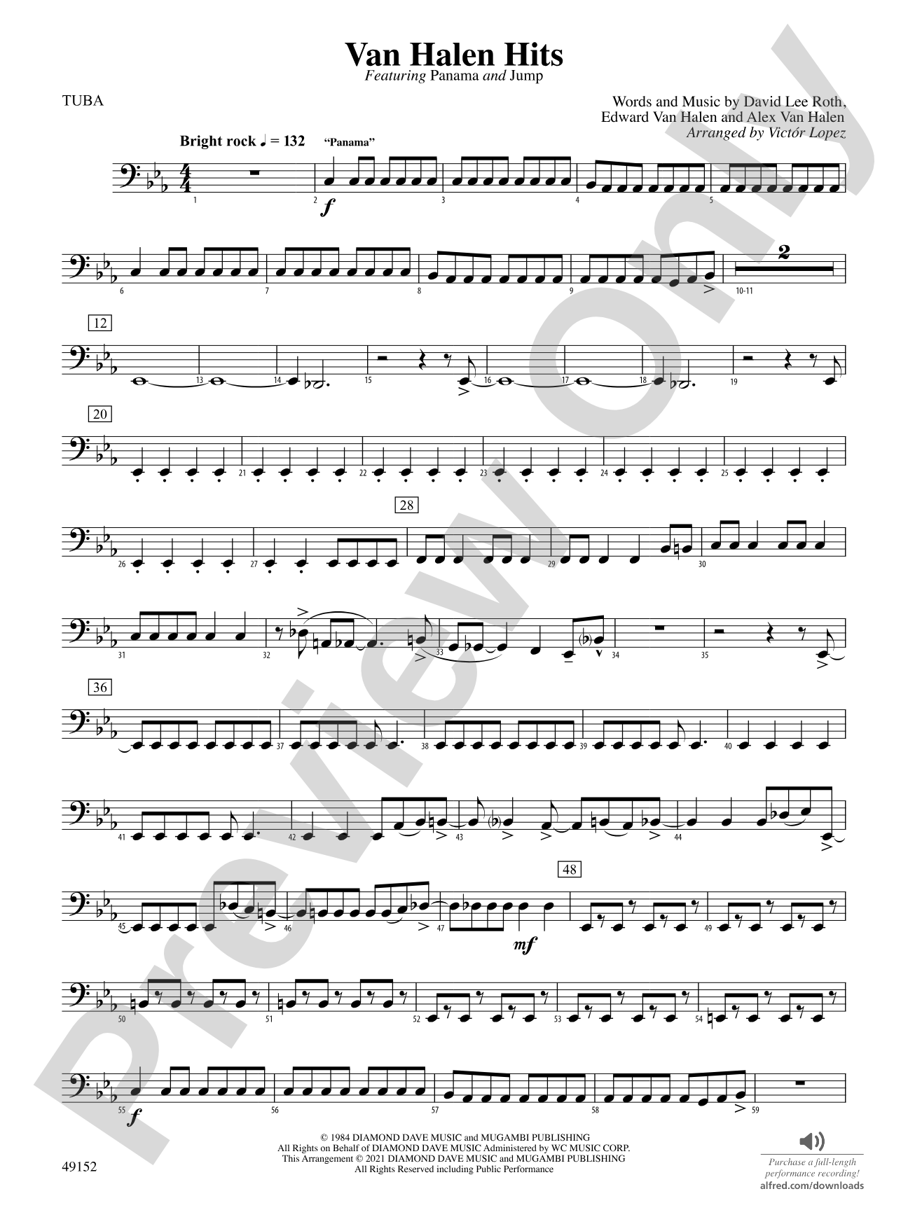 Van Halen Hits: Tuba