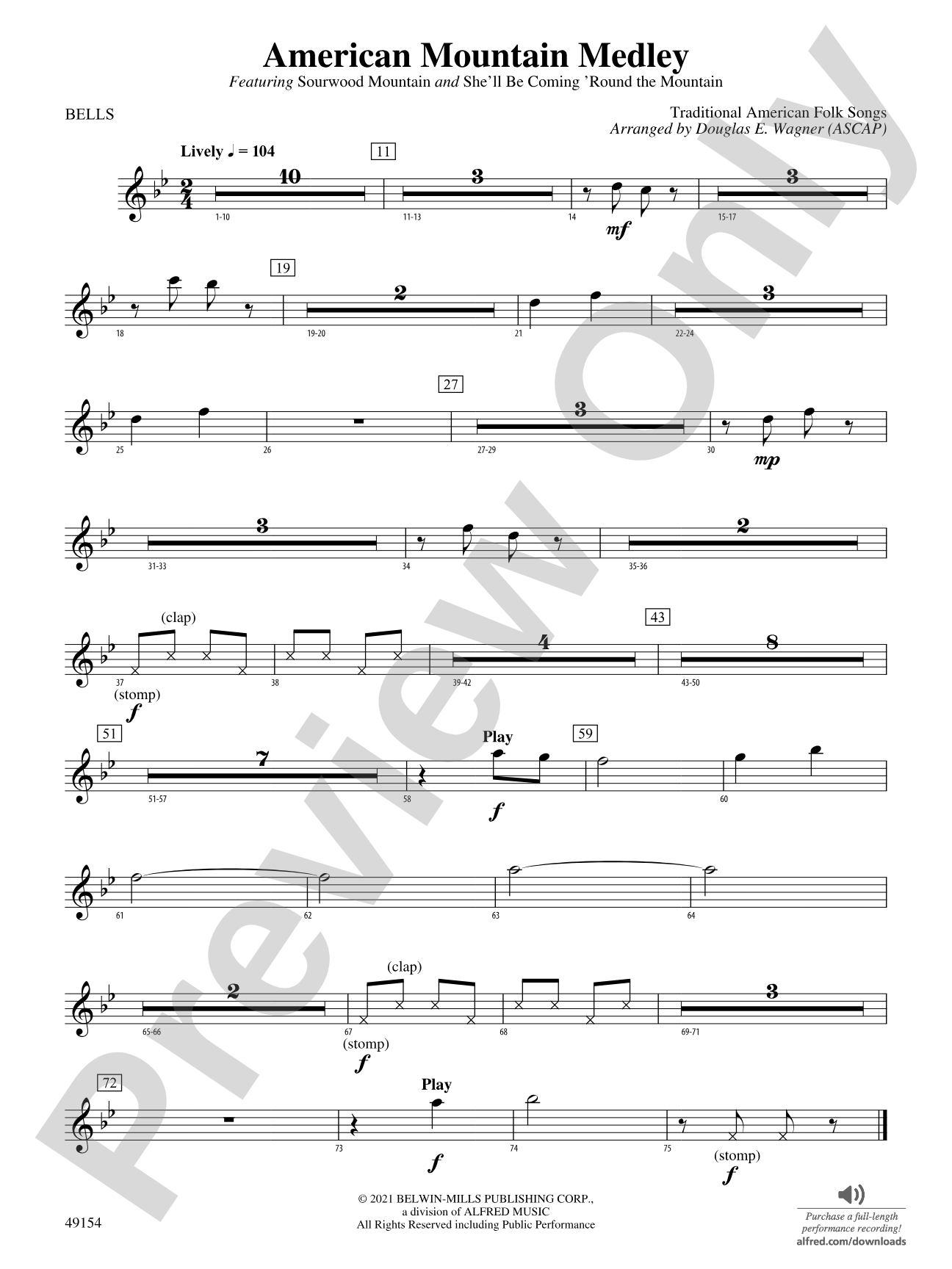 American Mountain Medley: Mallets