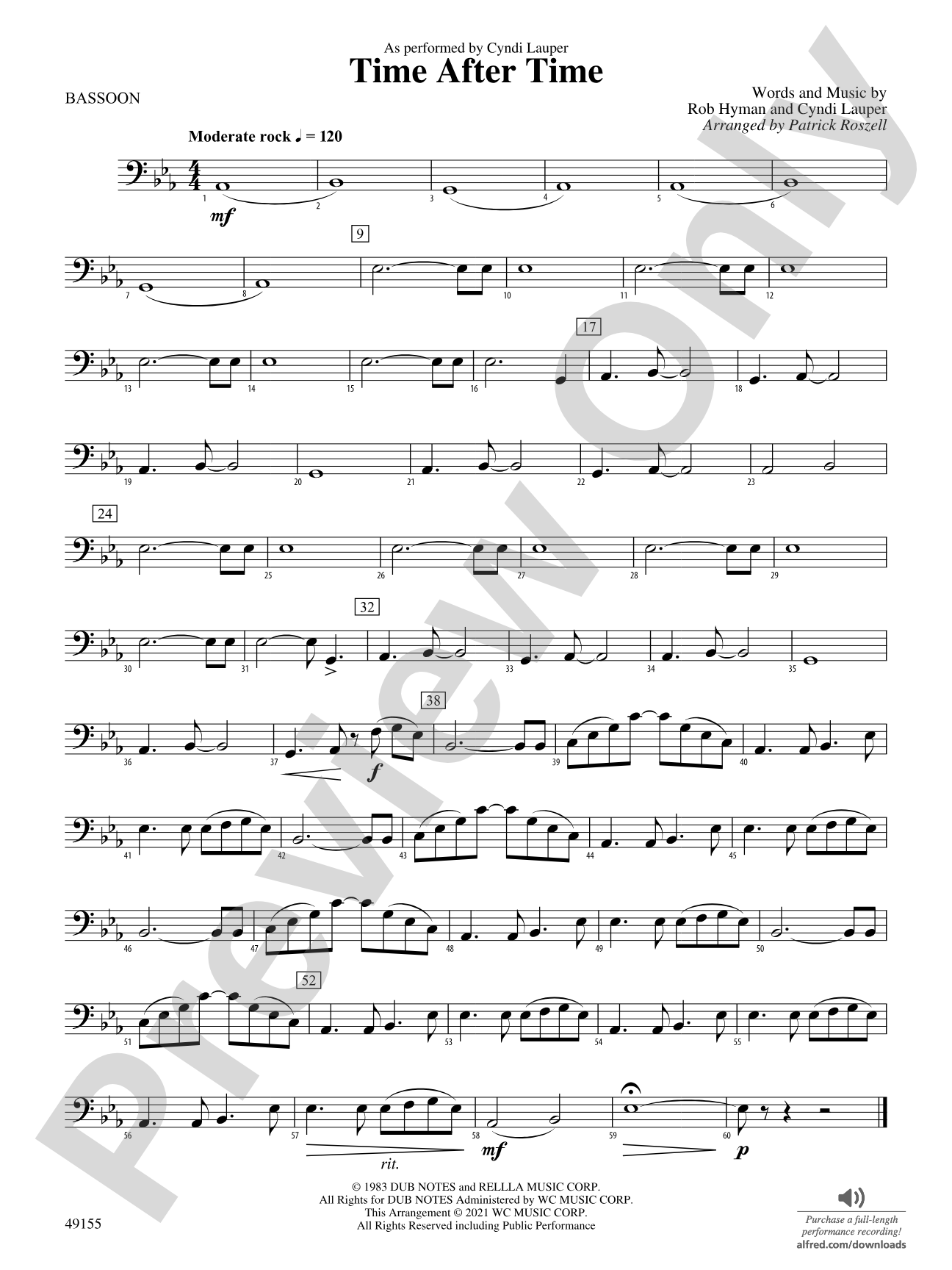 Time After Time: Bassoon