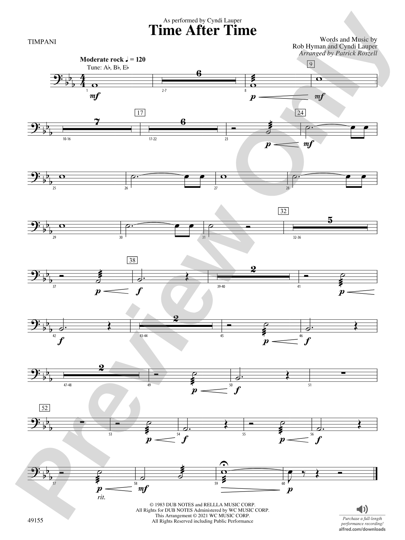 Time After Time: Timpani