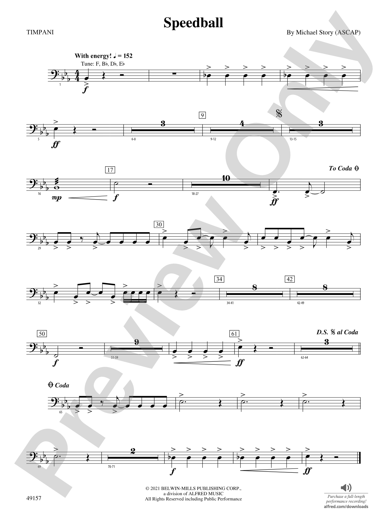 Speedball: Timpani