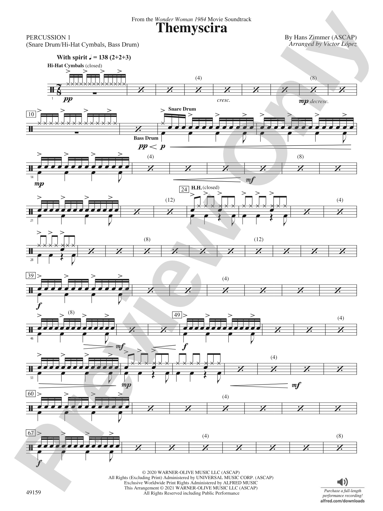 Themyscira: 1st Percussion