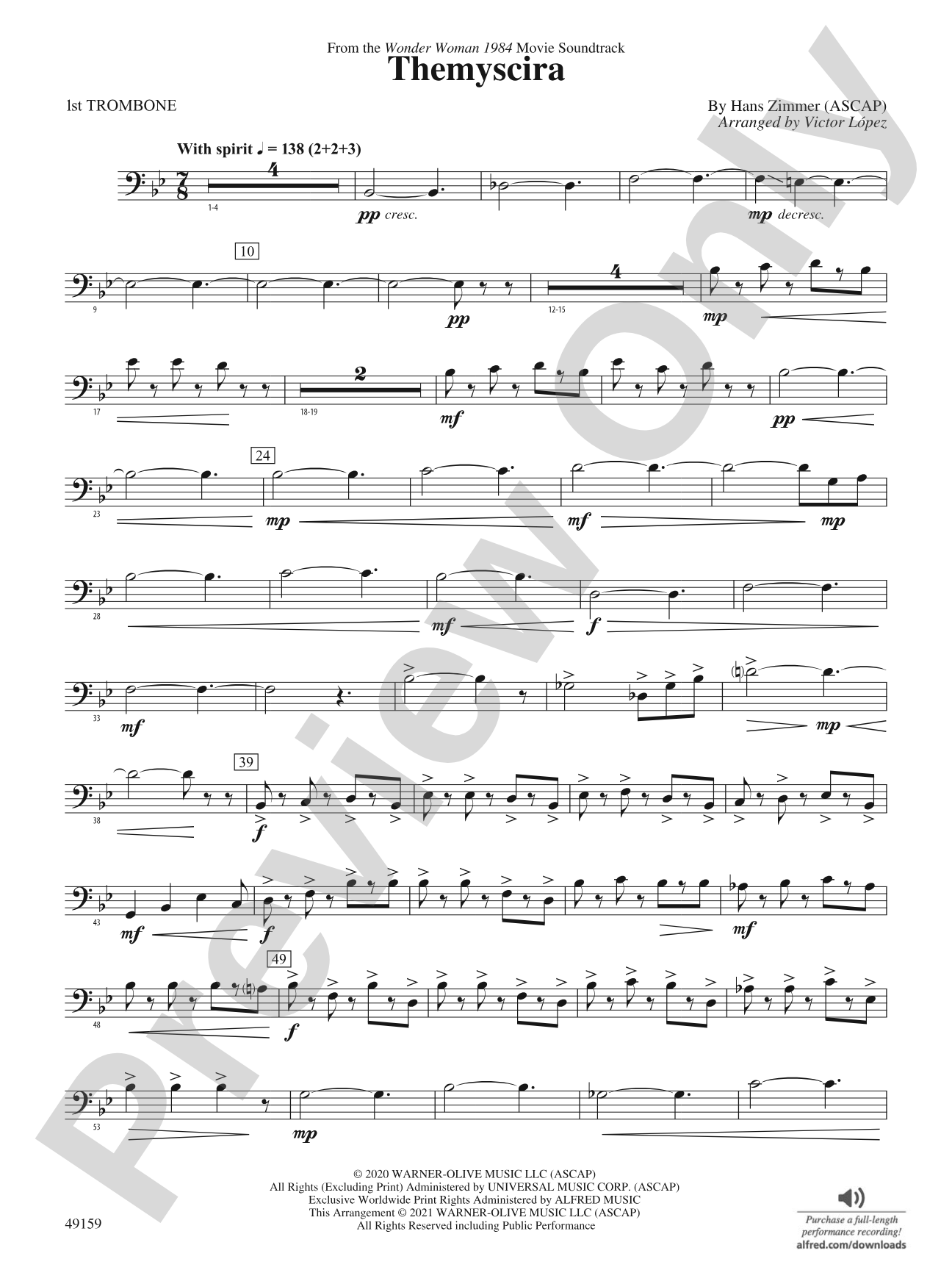 Themyscira: 1st Trombone