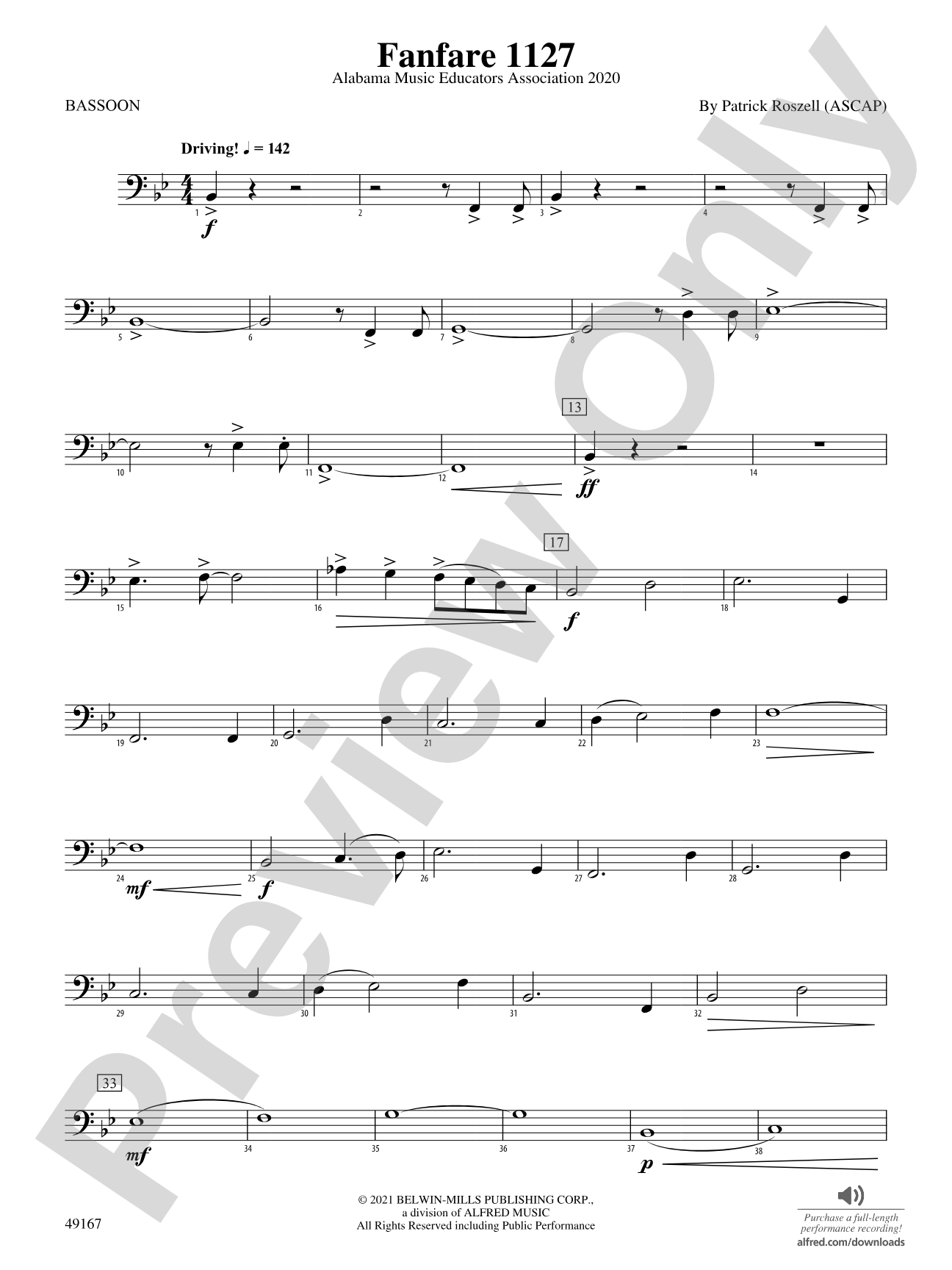 Fanfare 1127: Bassoon