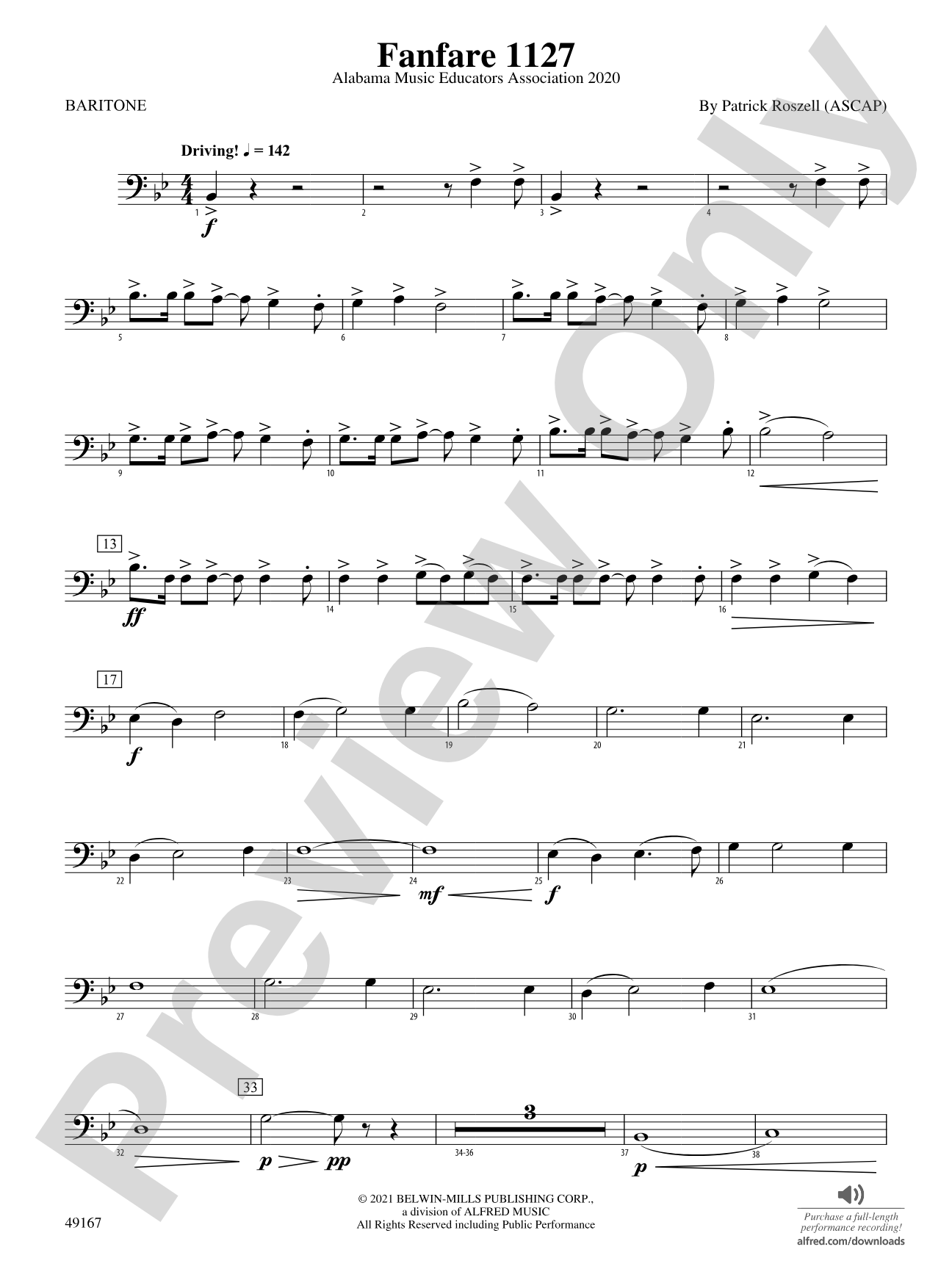 Fanfare 1127: Baritone B.C.