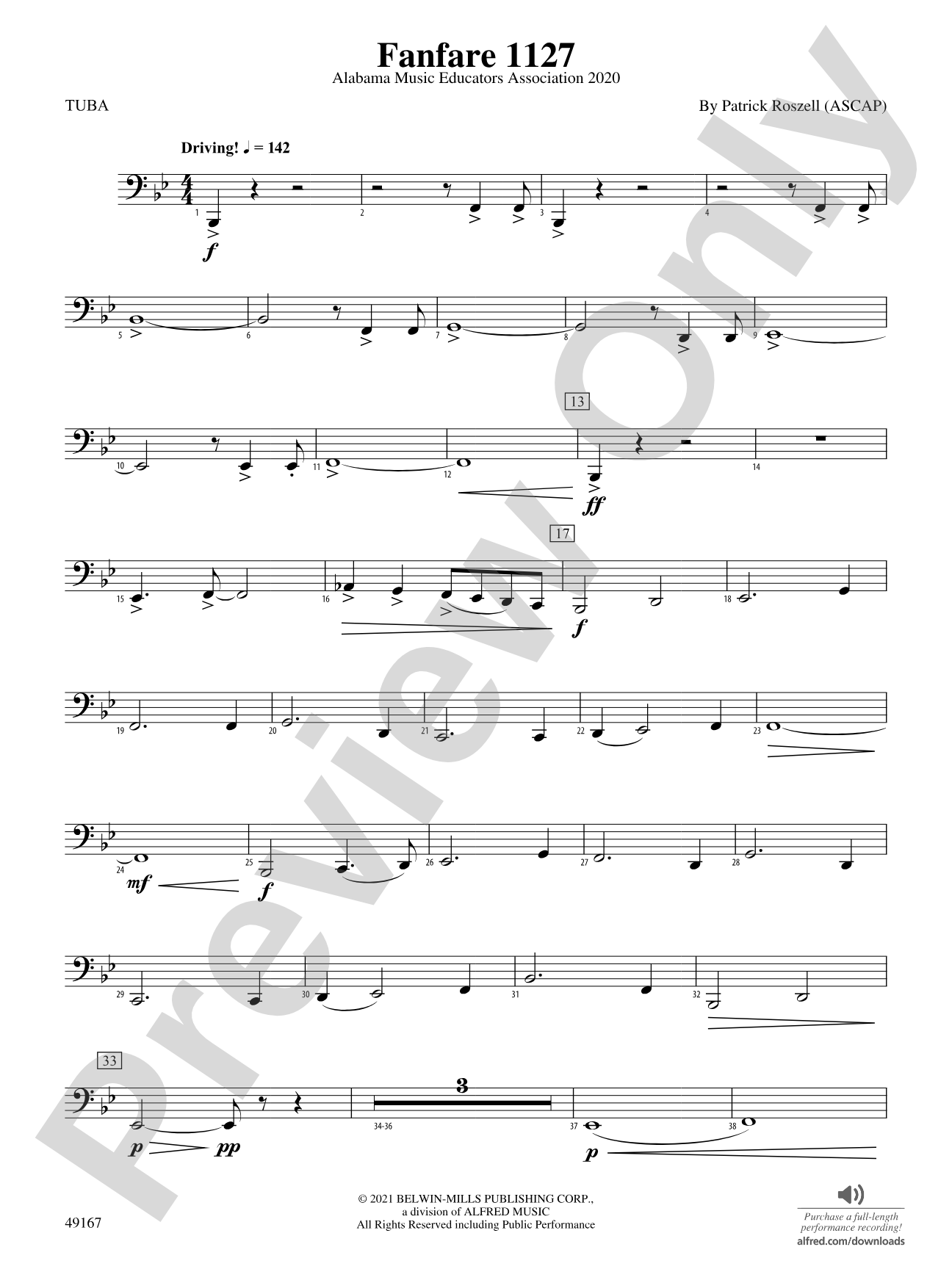 Fanfare 1127: Tuba