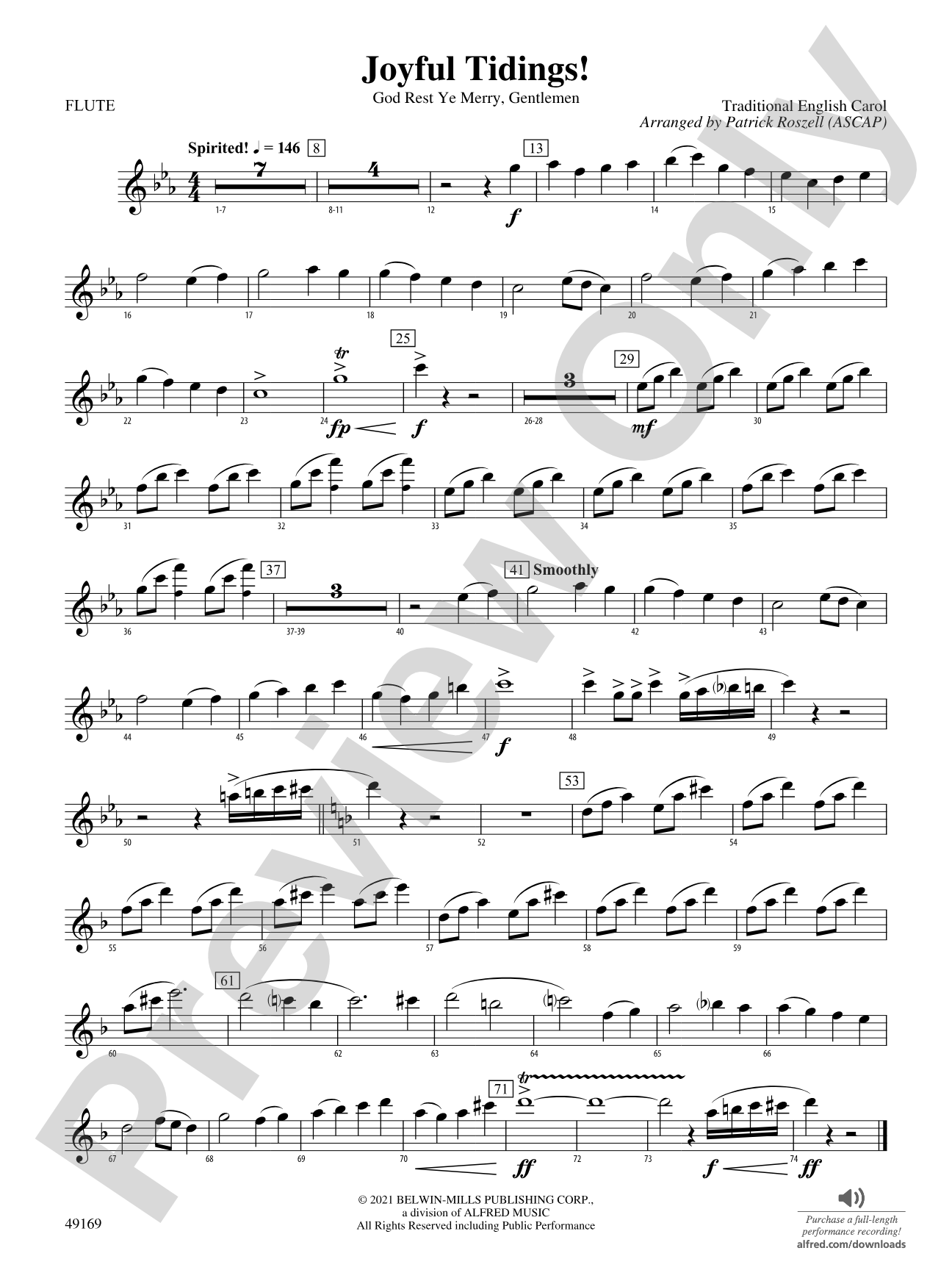 Joyful Tidings!: Flute
