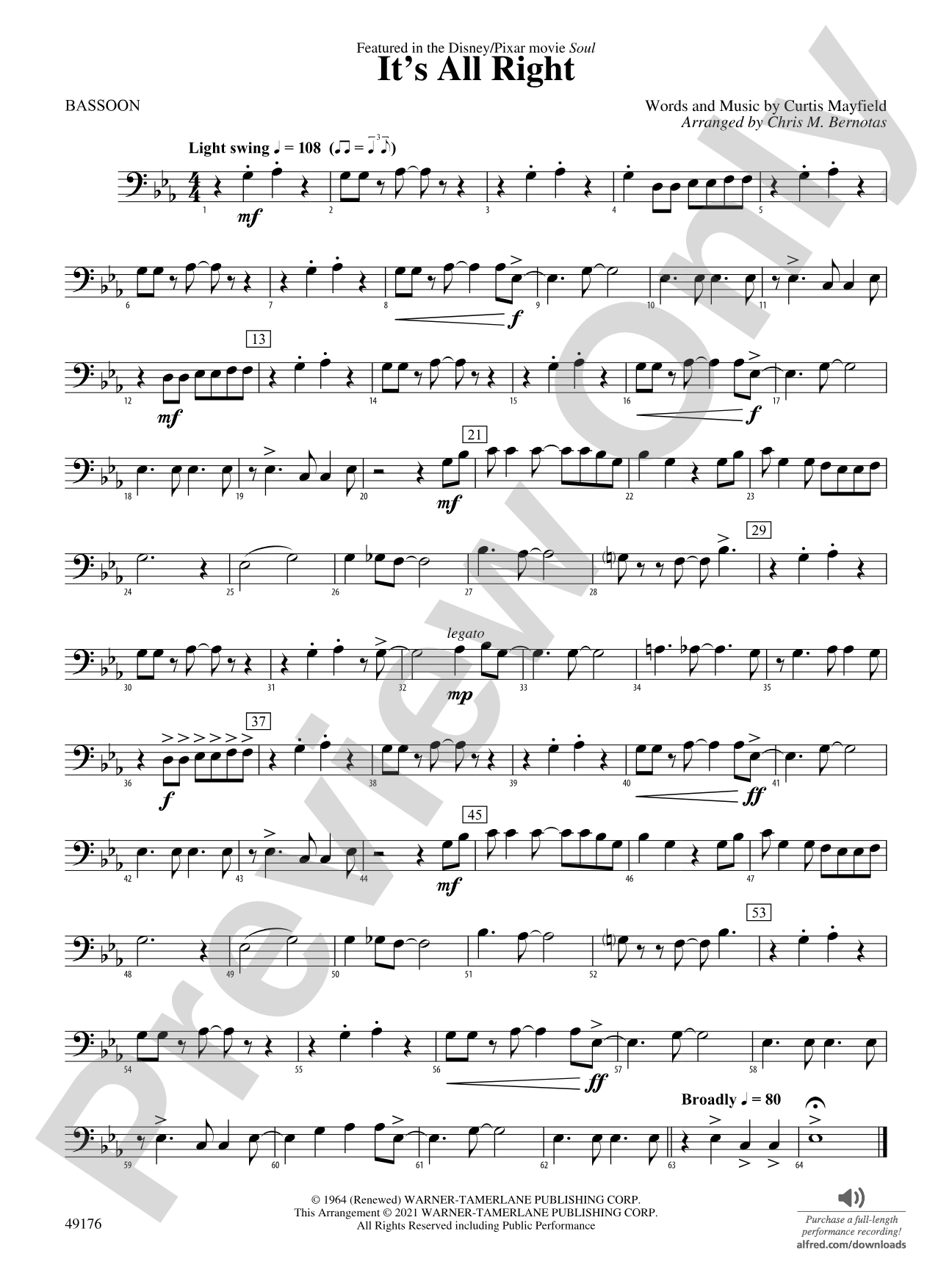 It's All Right: Bassoon