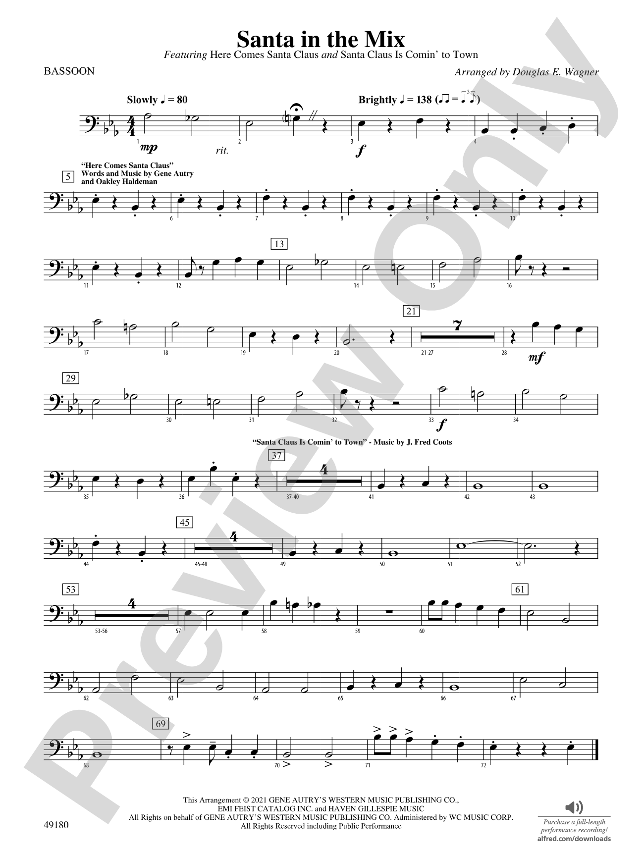 Santa in the Mix: Bassoon