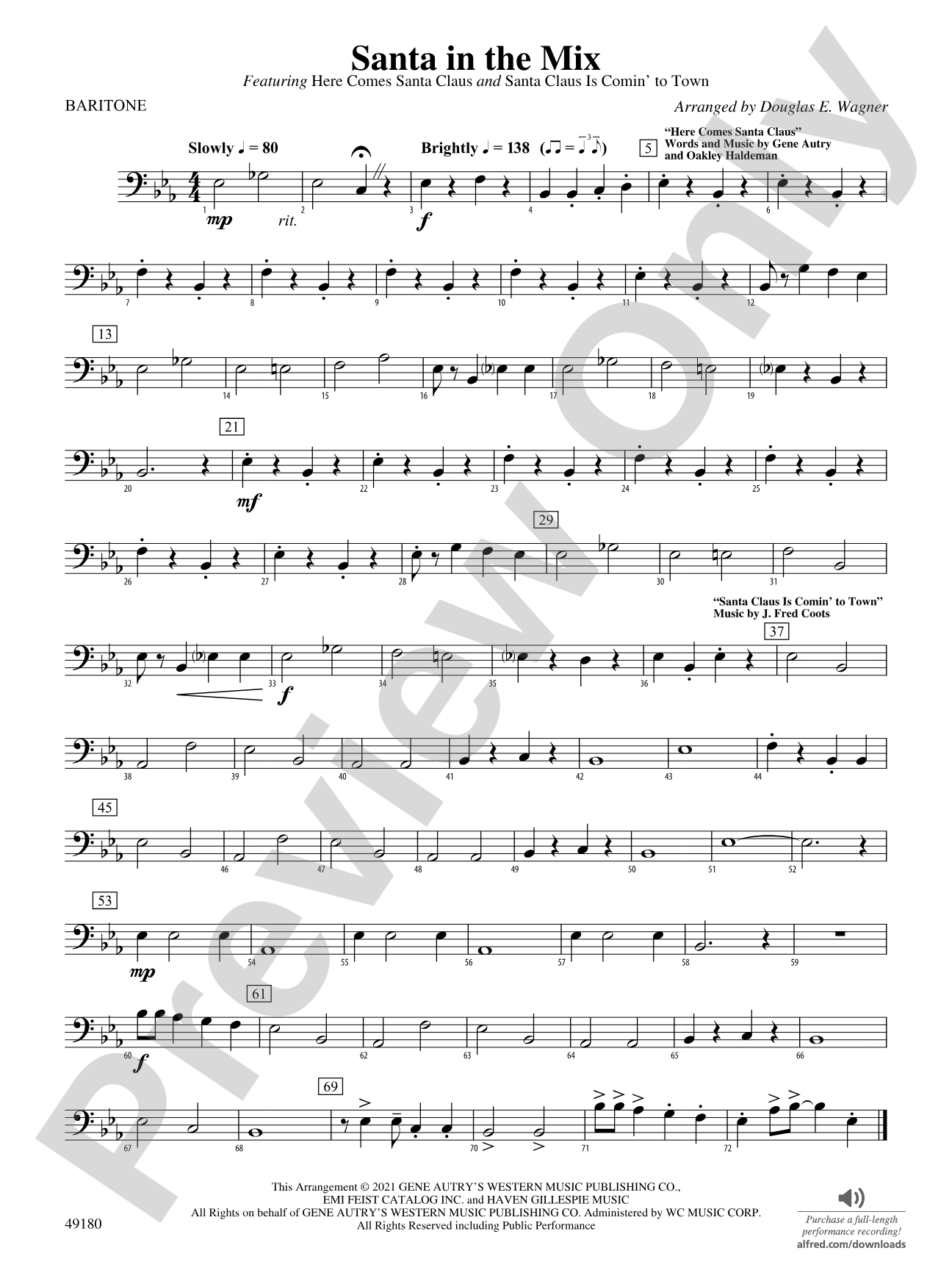 Santa in the Mix: Baritone B.C.