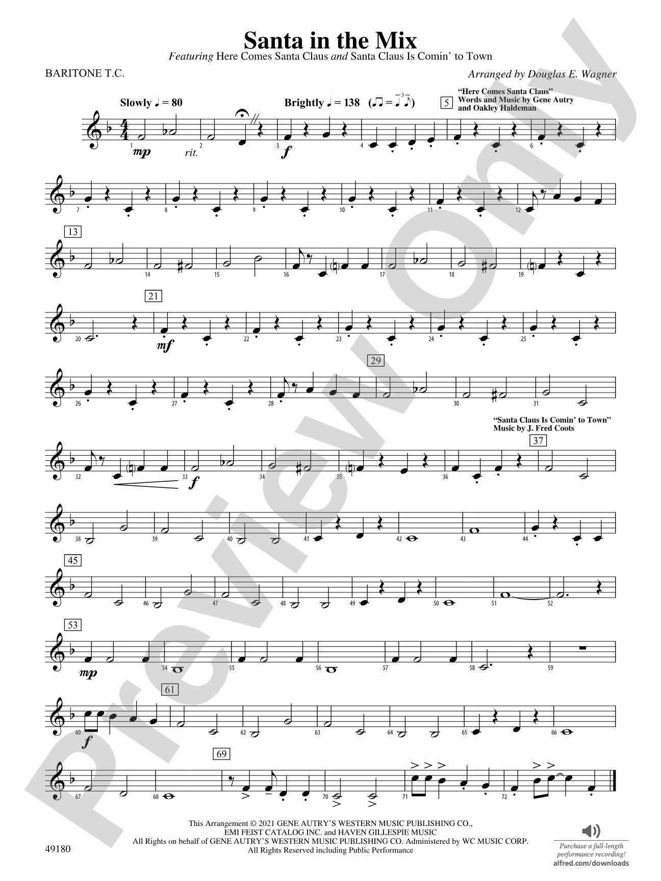Santa in the Mix: Baritone T.C.